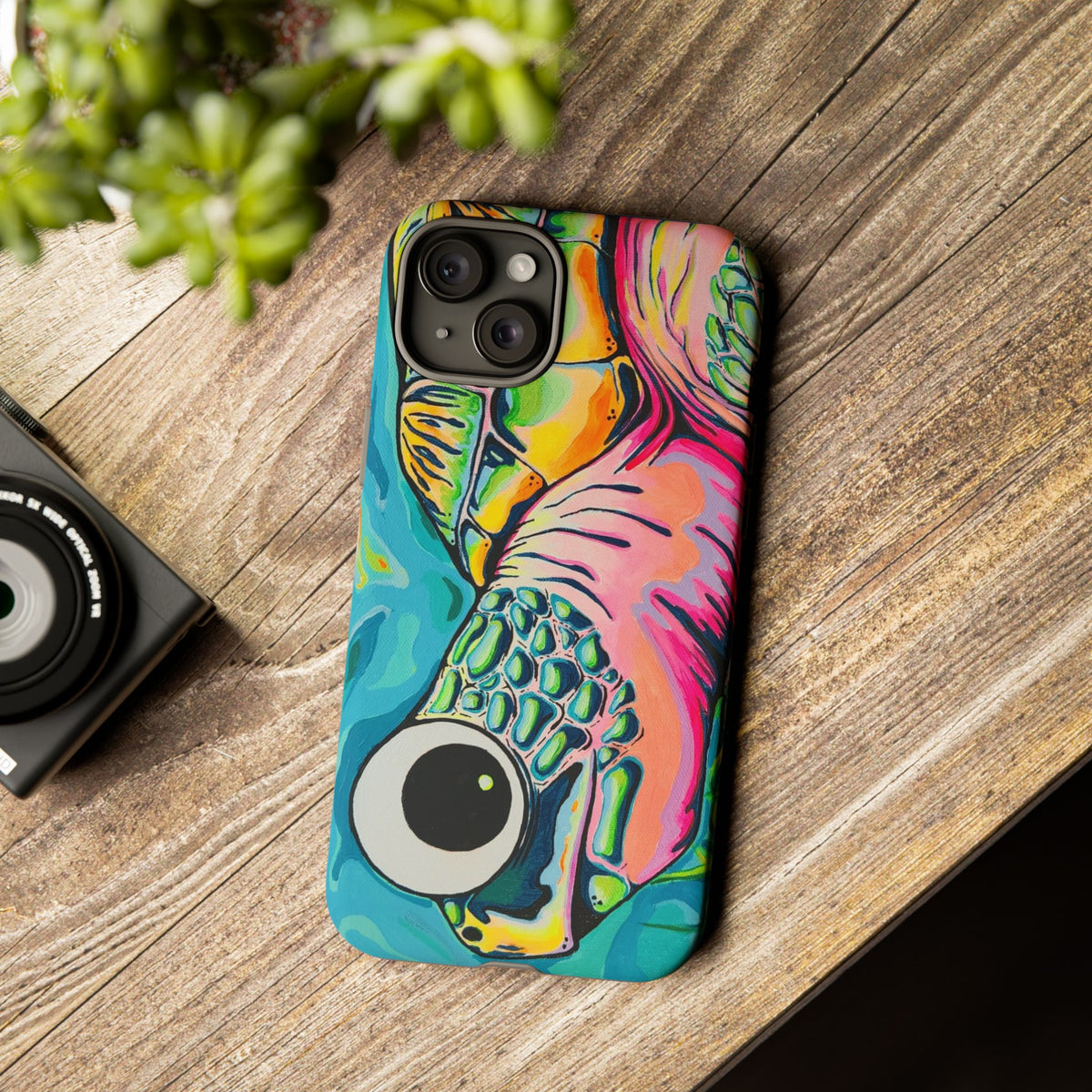 Cyclops Turtle Tough Phone Case
