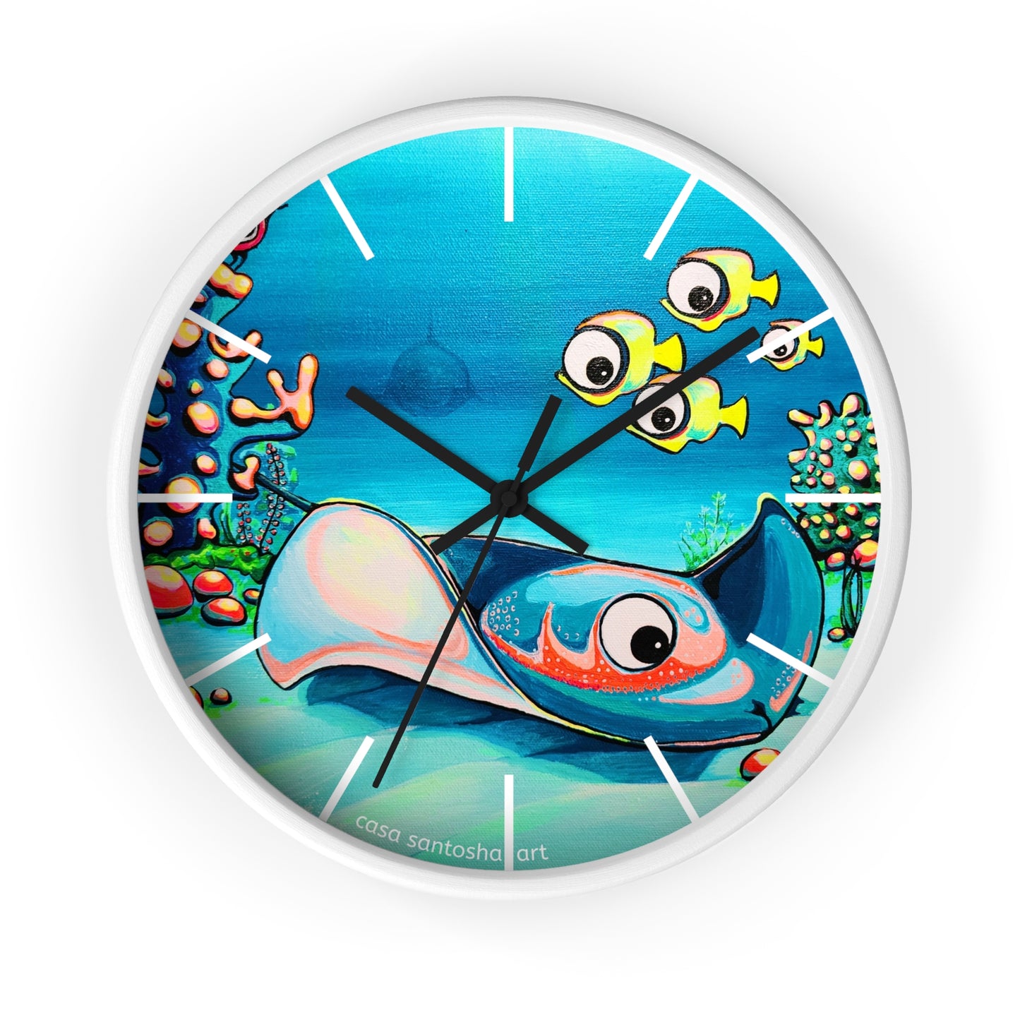 Cyclops Stingray Pop Art Wall Clock