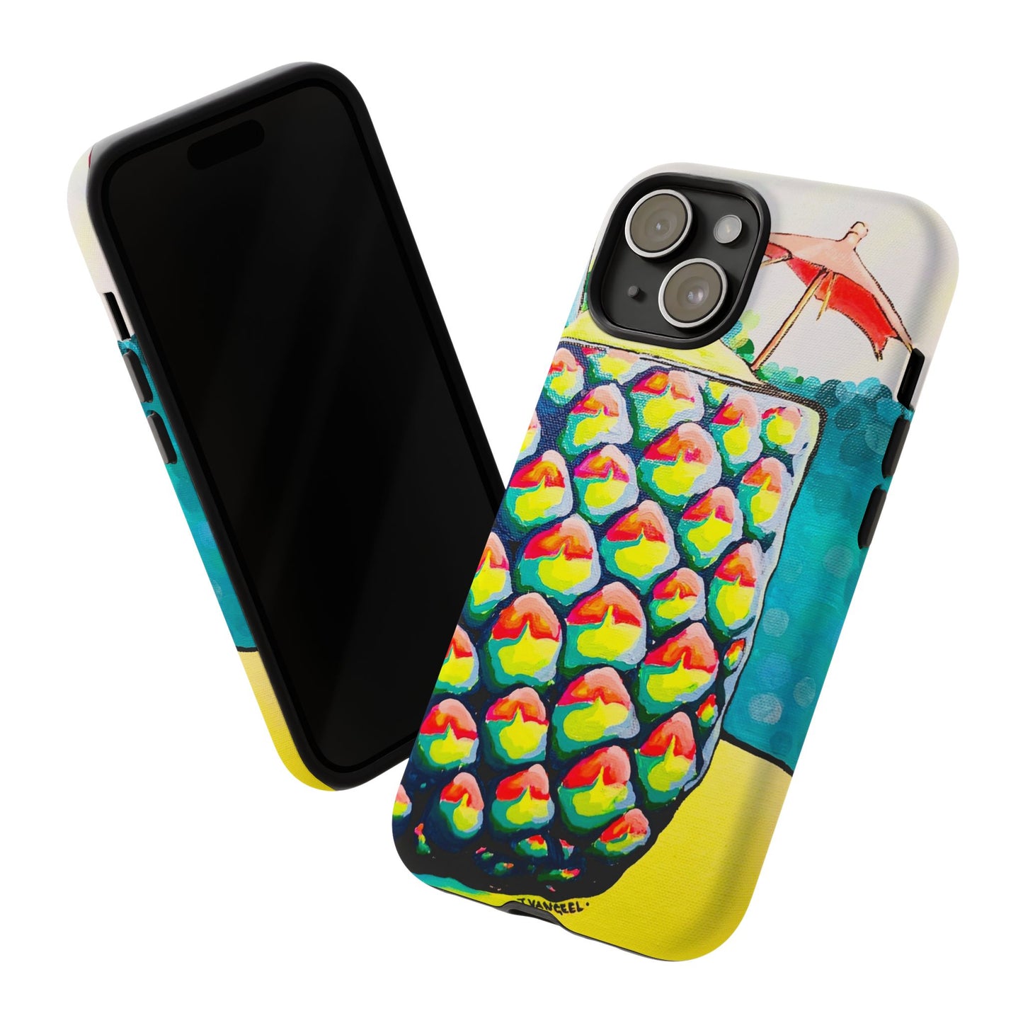 Neon Piña Colada Tough Phone Case