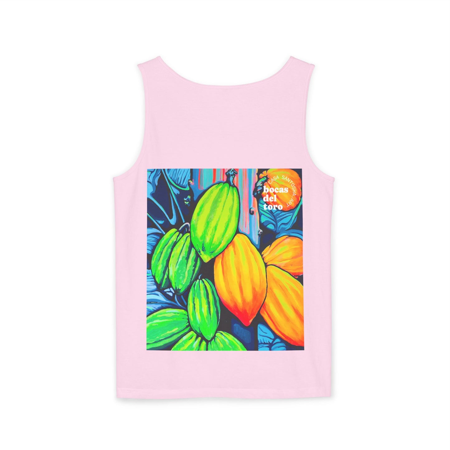 Unisex Neon Cacao Tank Top - Perfect for Summer Vibes