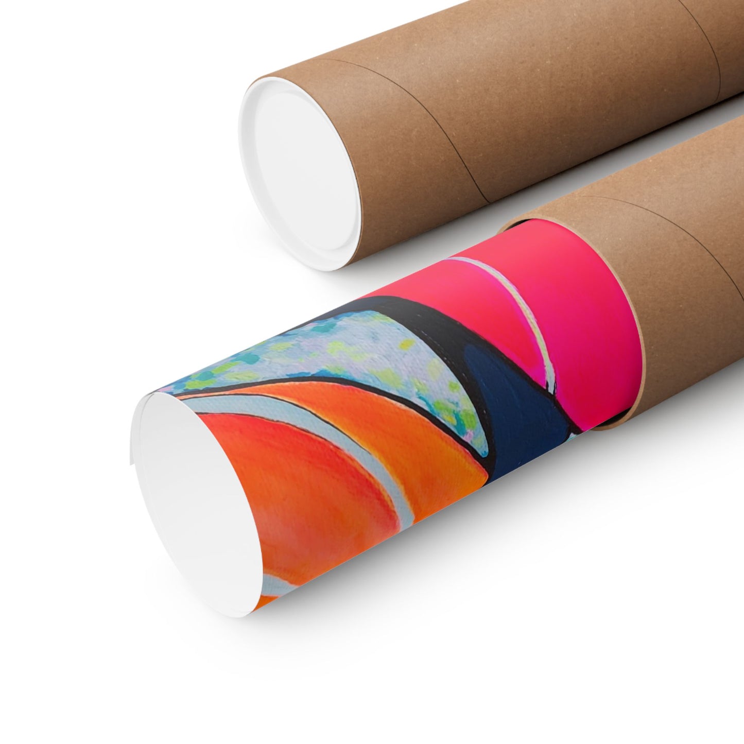 Neon Sushi Giclée Art Poster