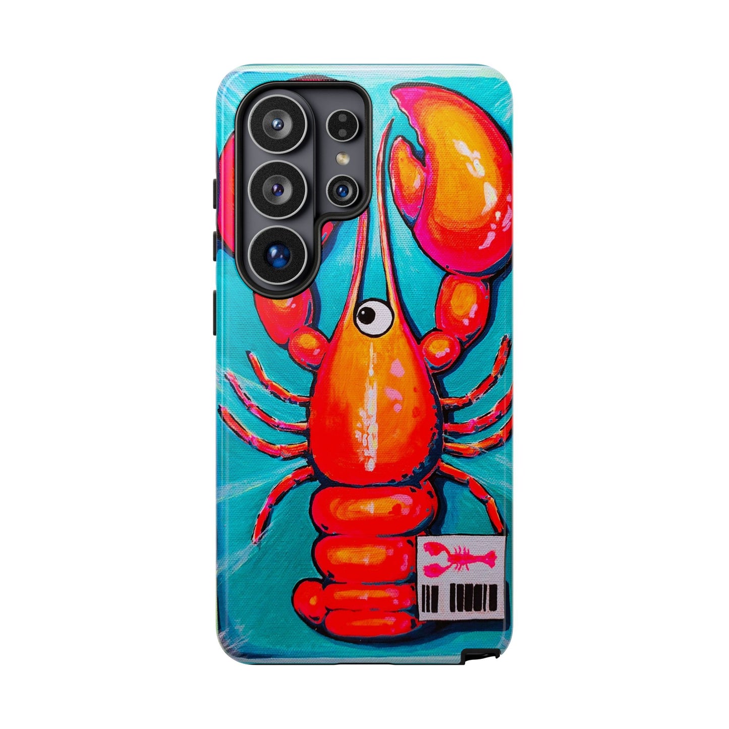 Neon Lobster Tough Phone Case
