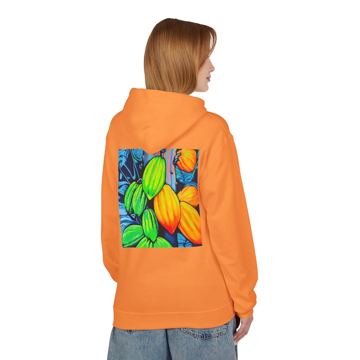Unisex Neon Cacao Soft Hoodie