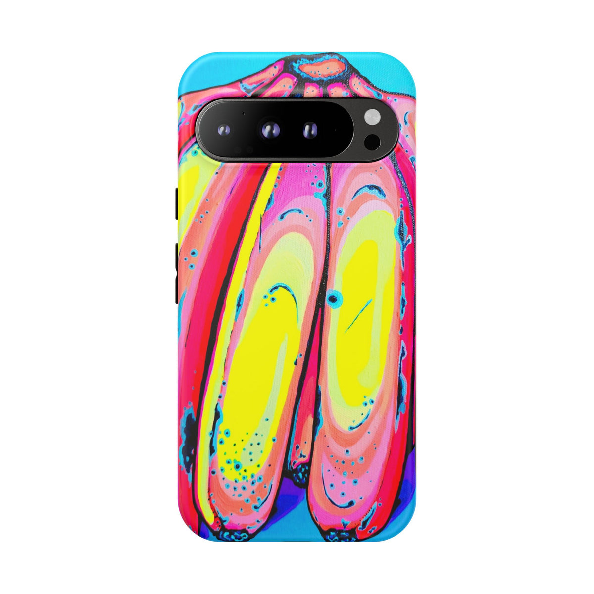Neon Fat Bananas Tough Phone Case