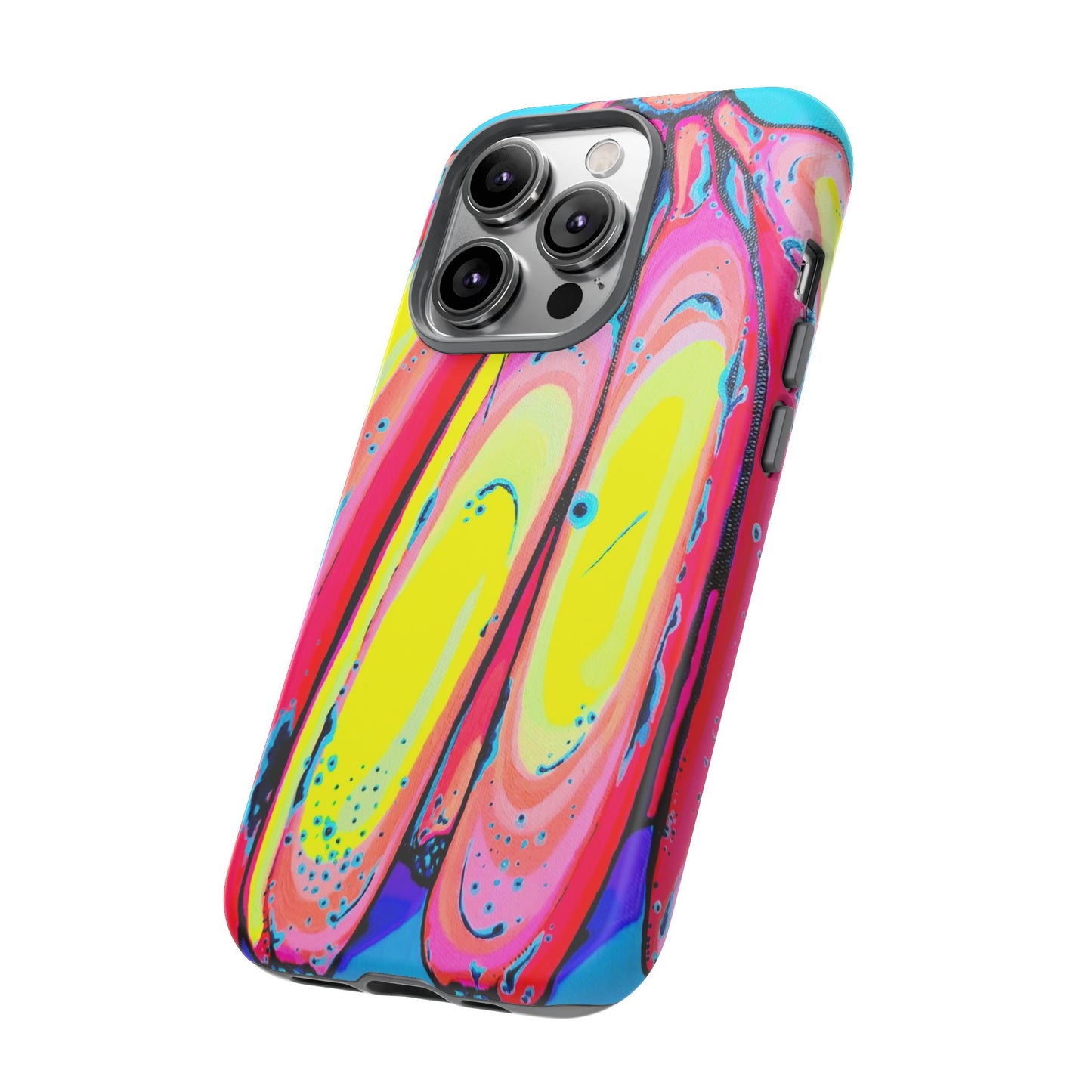Neon Fat Bananas Tough Phone Case