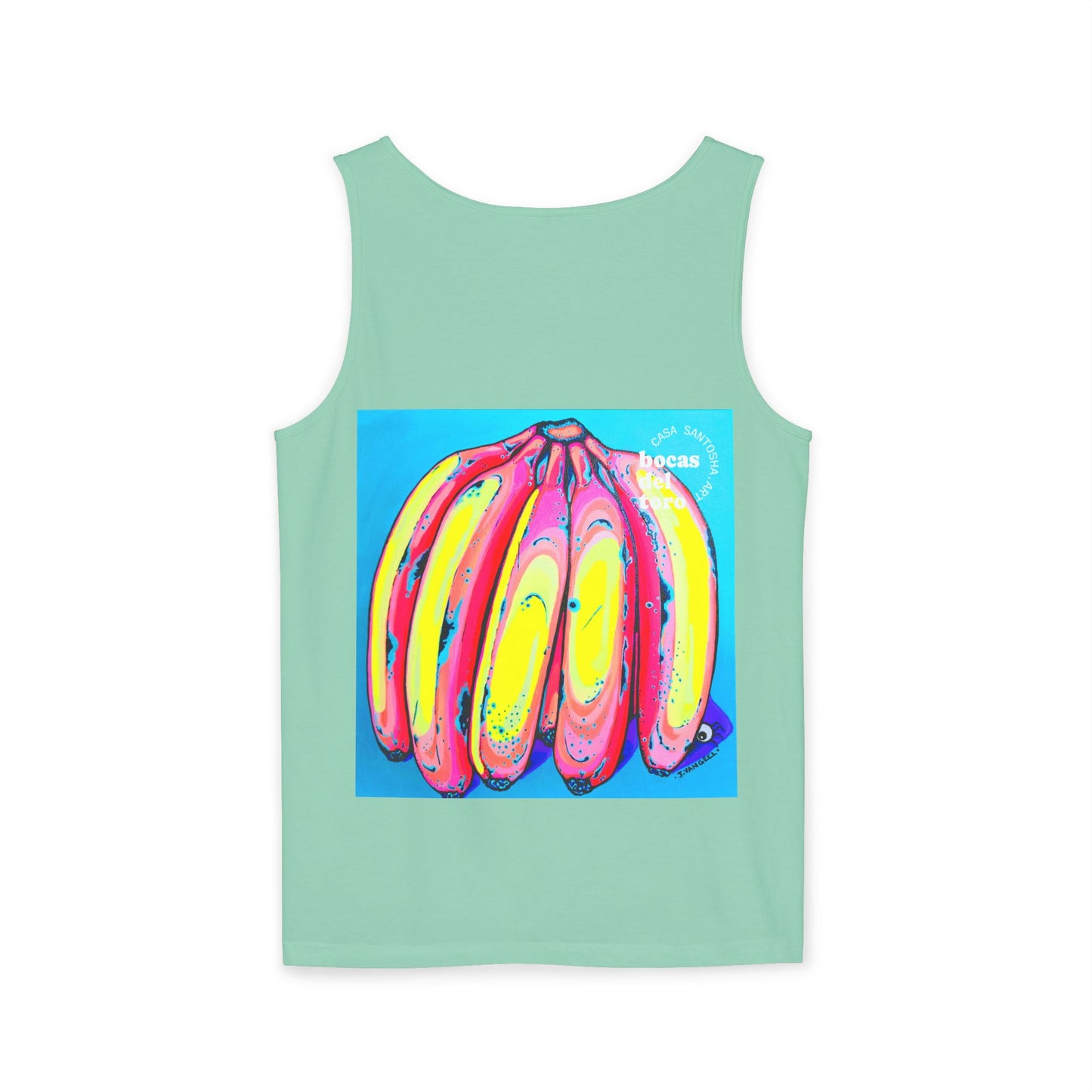 Unisex Neon Fat Bananas Tank Top - Perfect for Summer Vibes