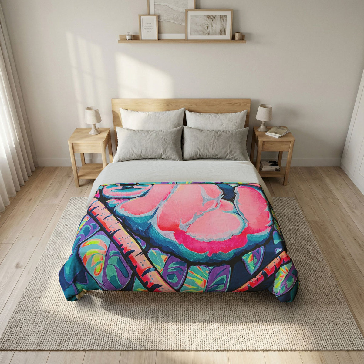 Cyclops Sloth Duvet Cover