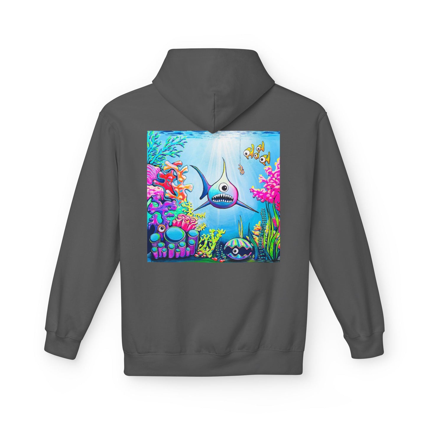 Unisex Cyclops Shark Soft Hoodie