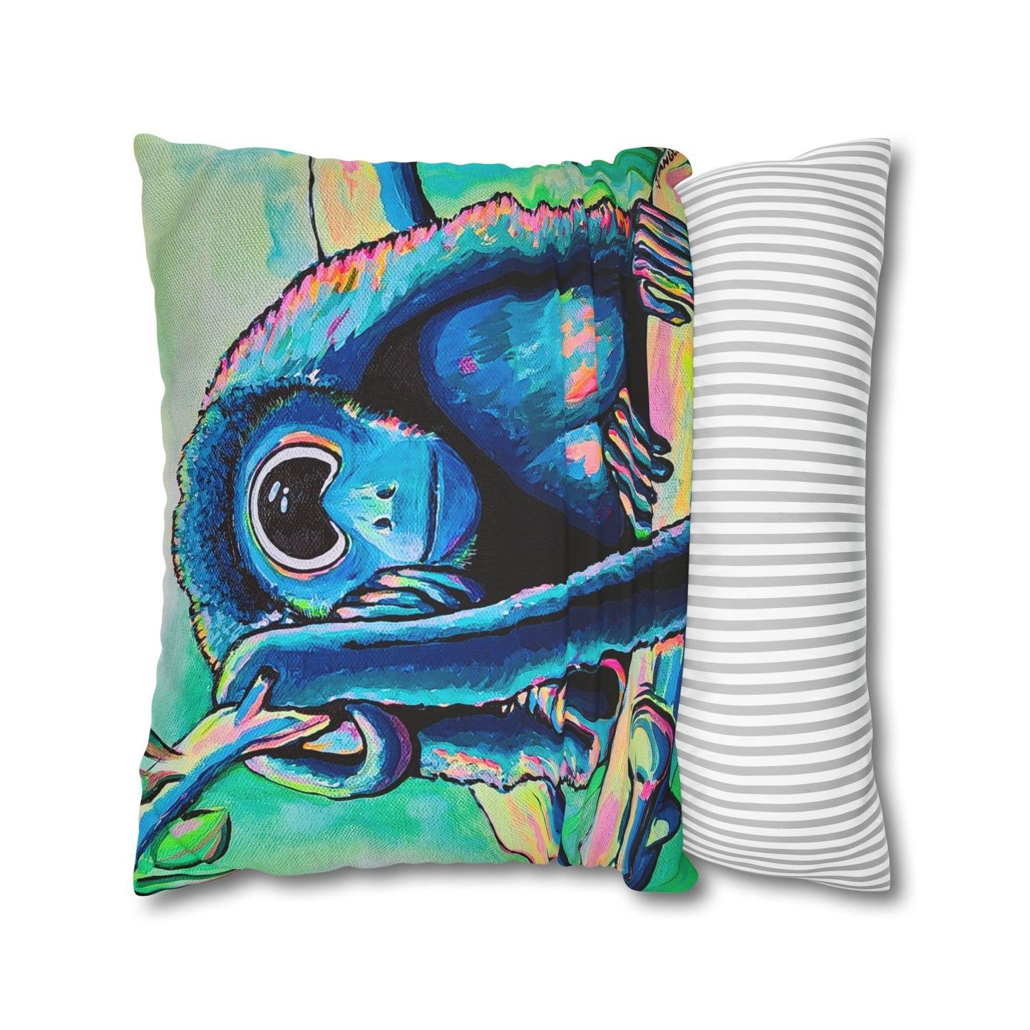 Cyclops Monkey Pillowcase for Throw Pillow, Cover Only
