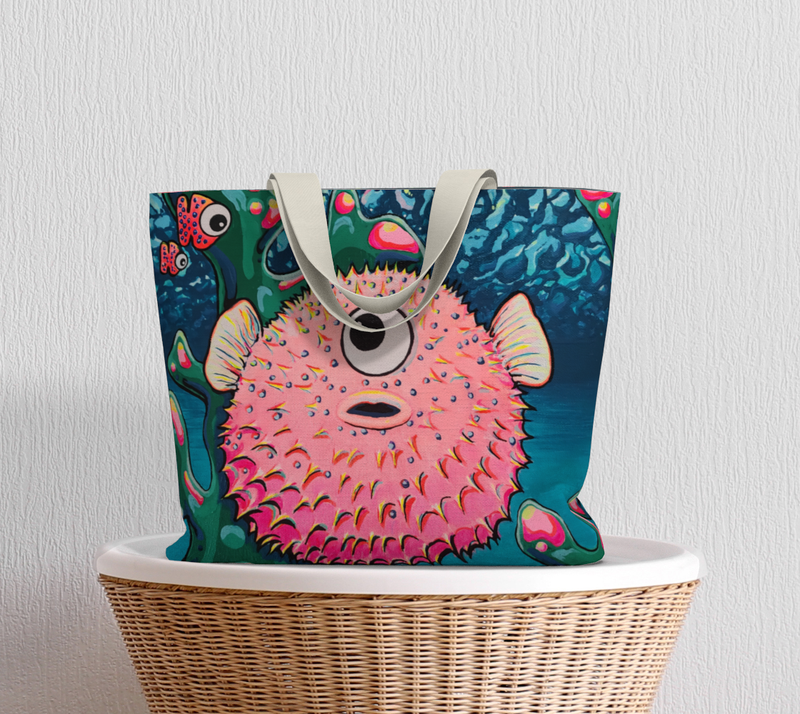 Cyclops Pufferfish Market Tote