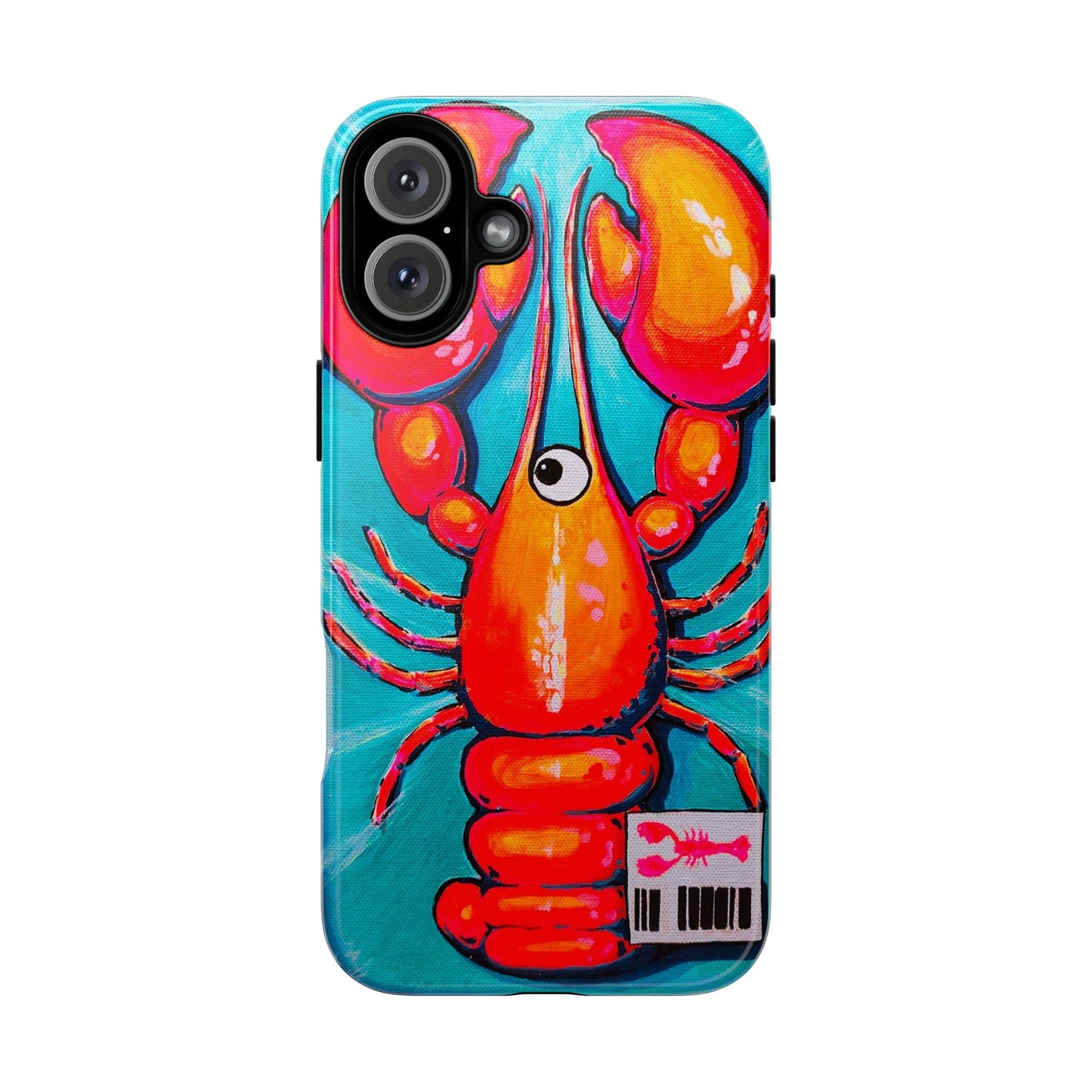 Neon Lobster Tough Phone Case