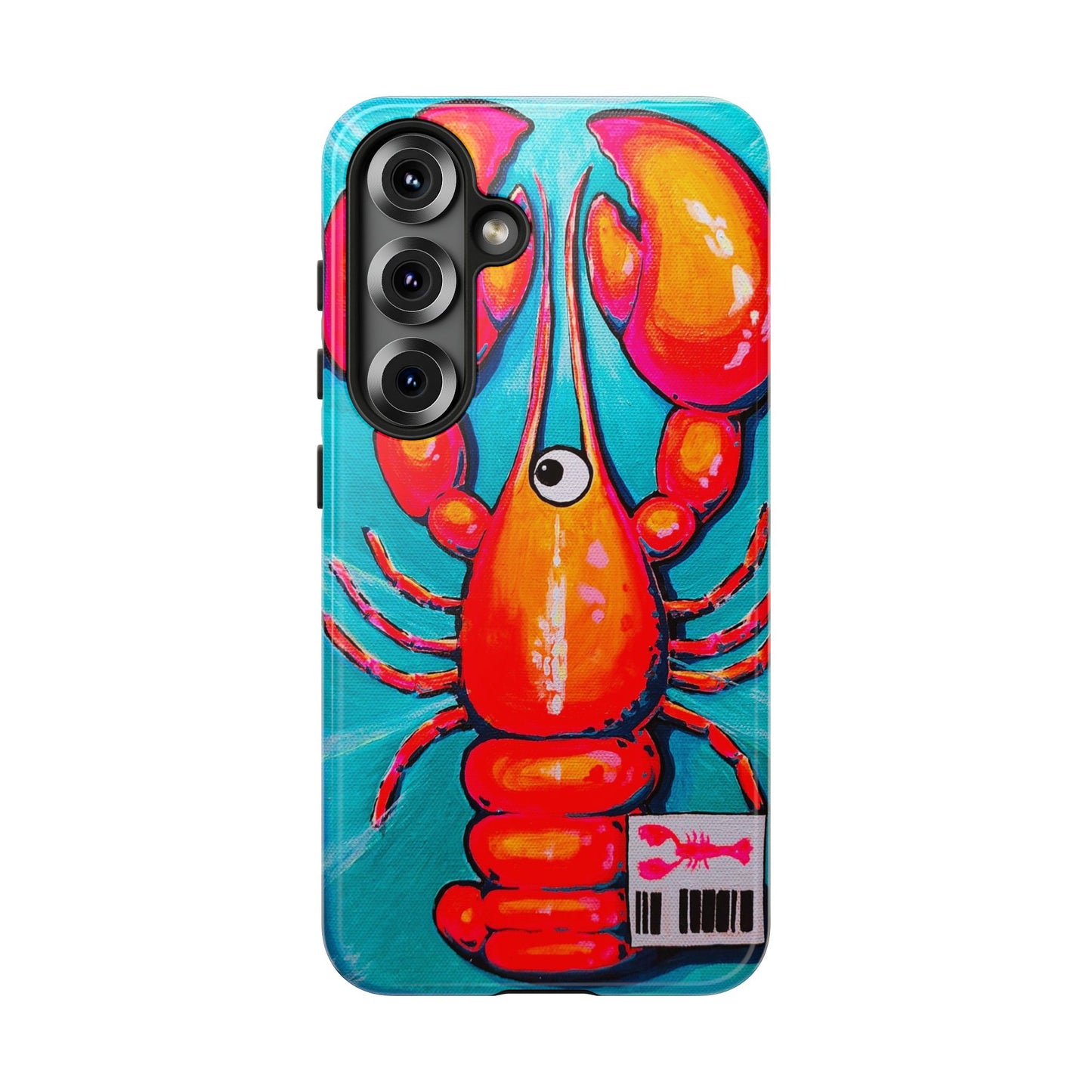 Neon Lobster Tough Phone Case