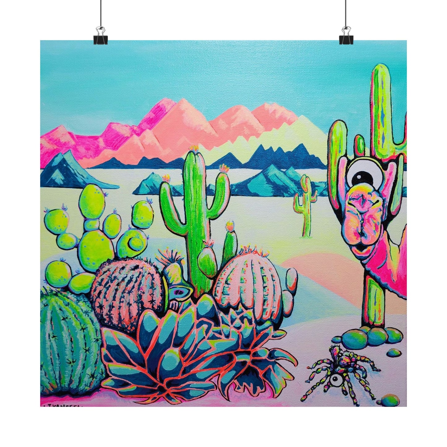 Cyclops Camel Giclée Art Poster