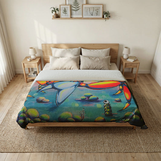Cyclops Crab Duvet Cover