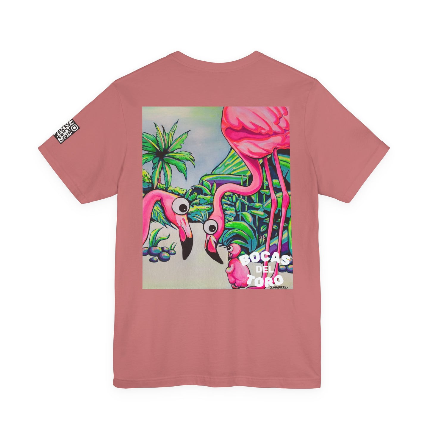 Unisex Cyclops Flamingo Family Tee