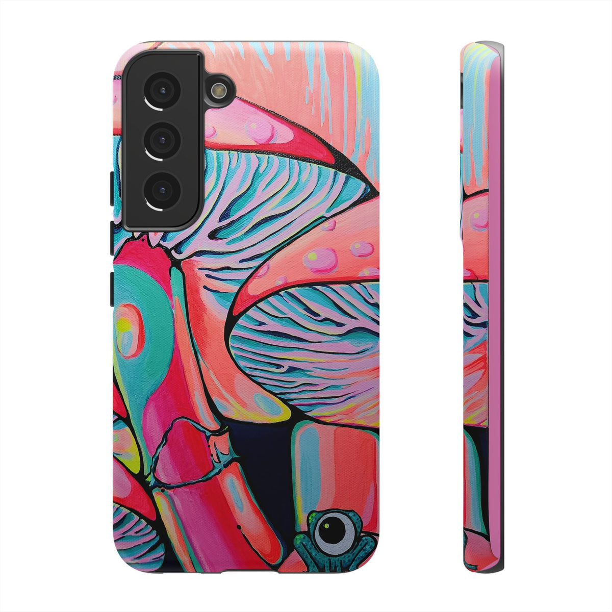 Coque de téléphone résistante Trippy Mushrooms