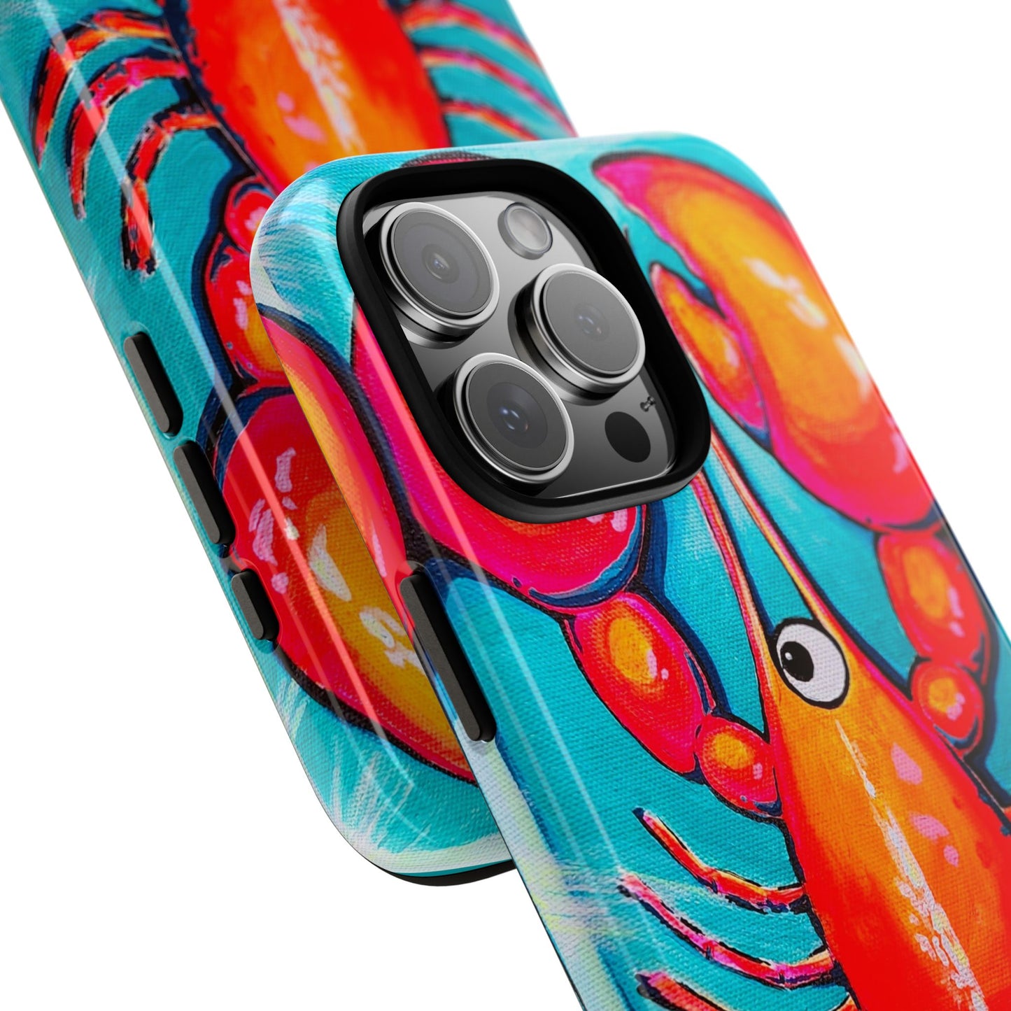 Neon Lobster Tough Phone Case