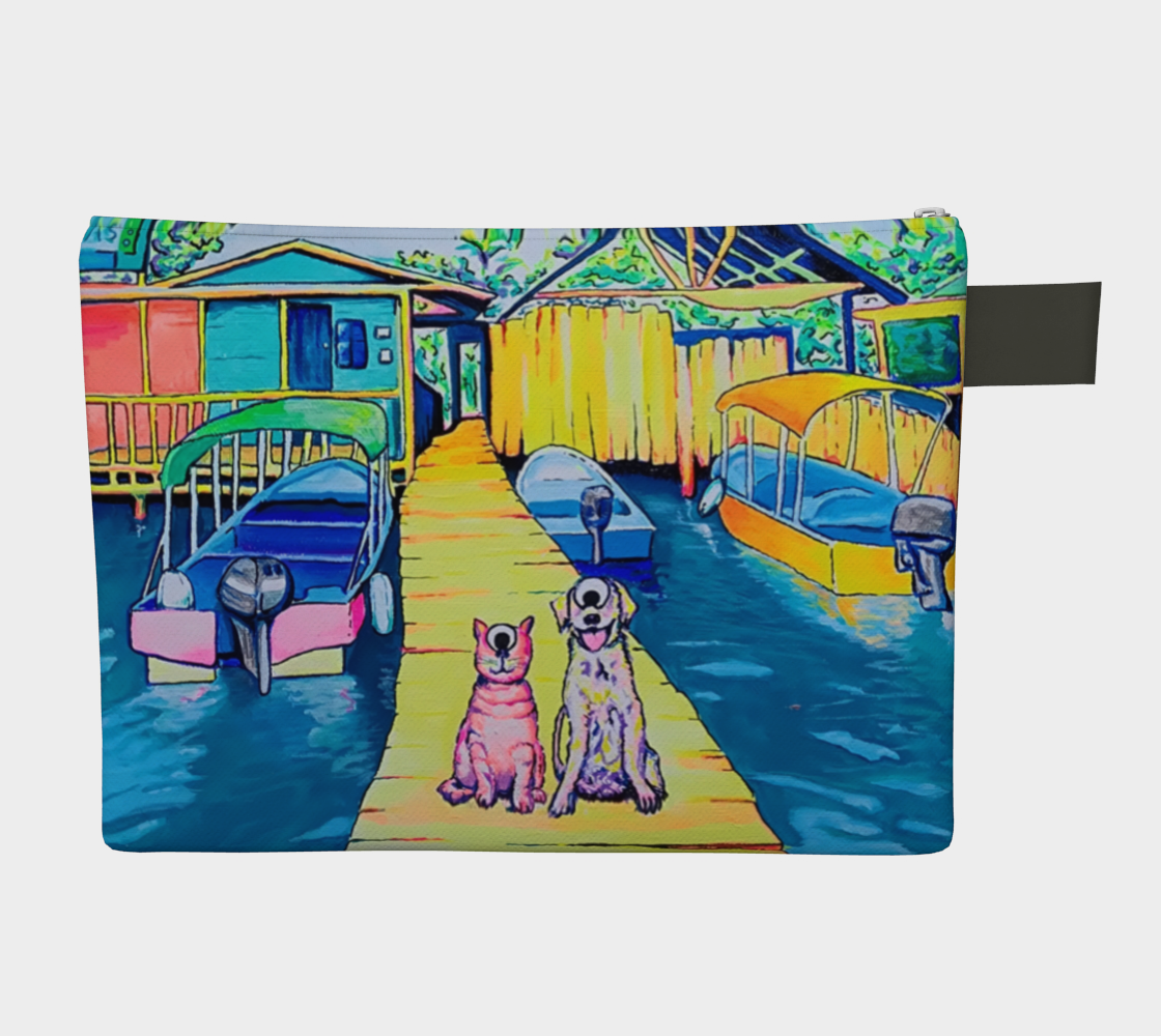 Cyclops Cat and Dog in Bocas Carry All