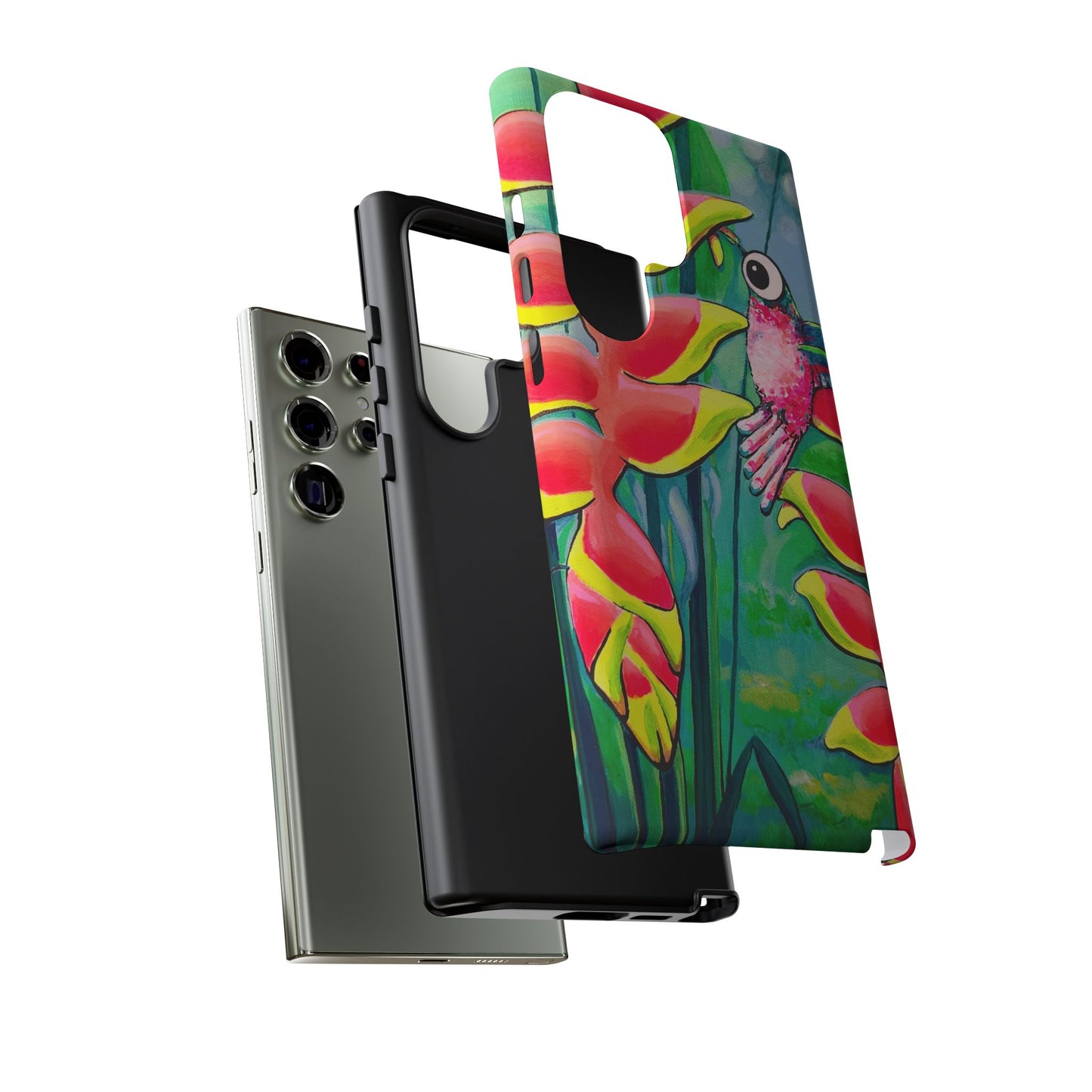 Cyclops Hummingbirds Tough Phone Case