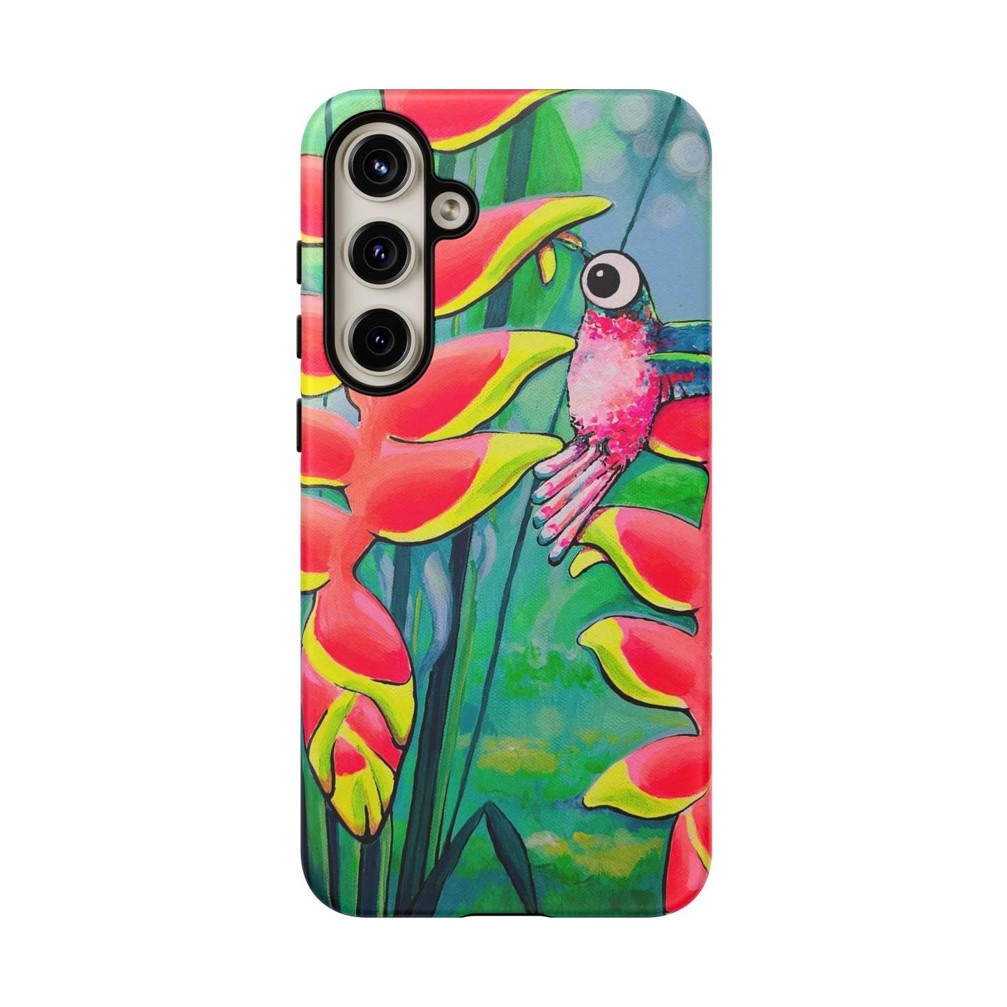Cyclops Hummingbirds Tough Phone Case