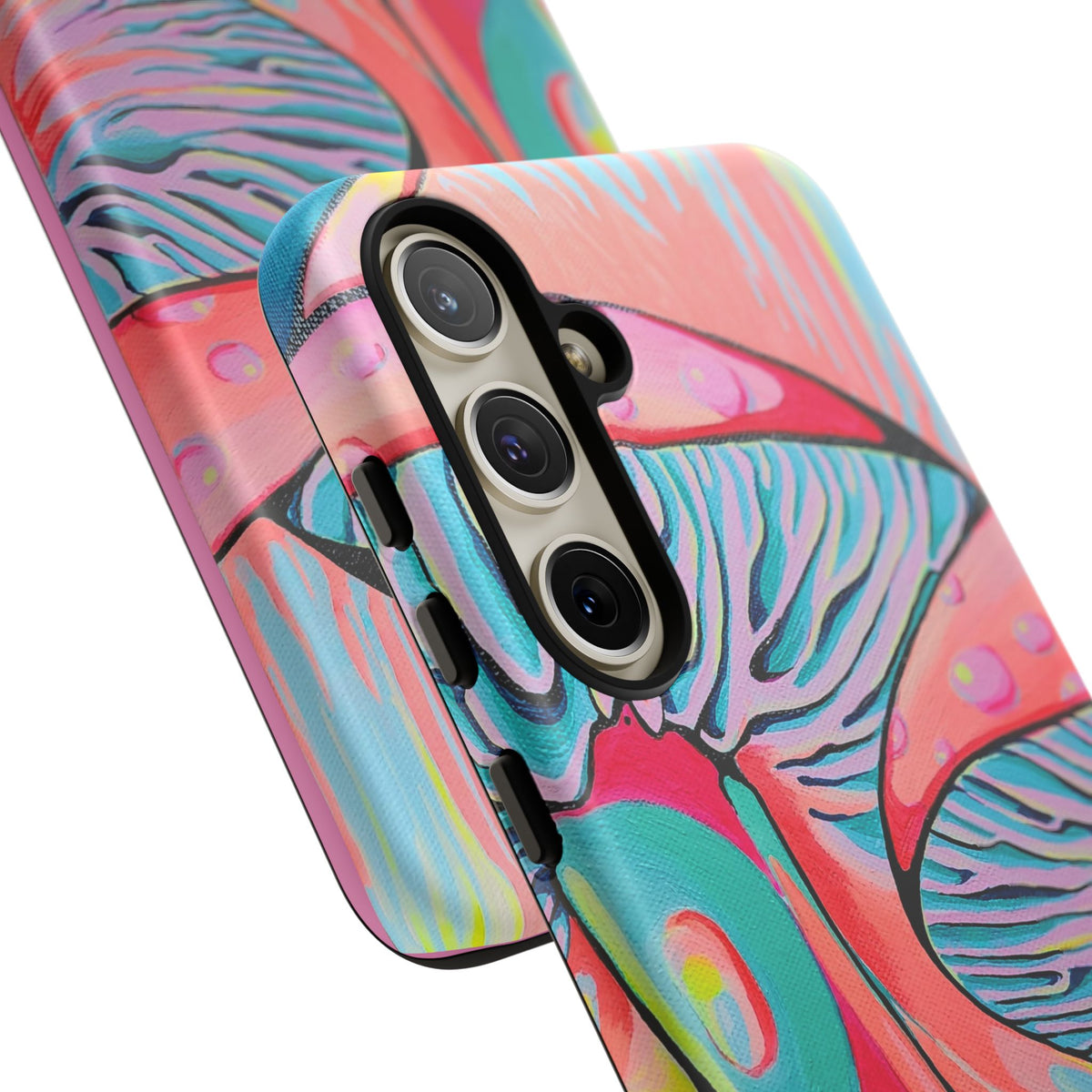 Coque de téléphone résistante Trippy Mushrooms