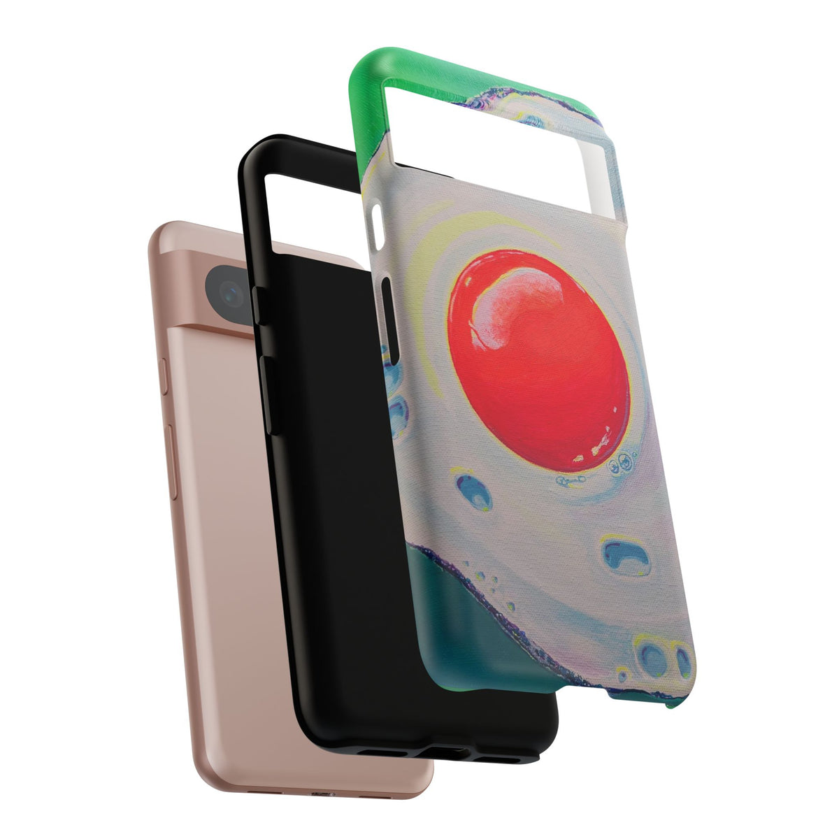 Neon Fried Egg Tough Phone Case