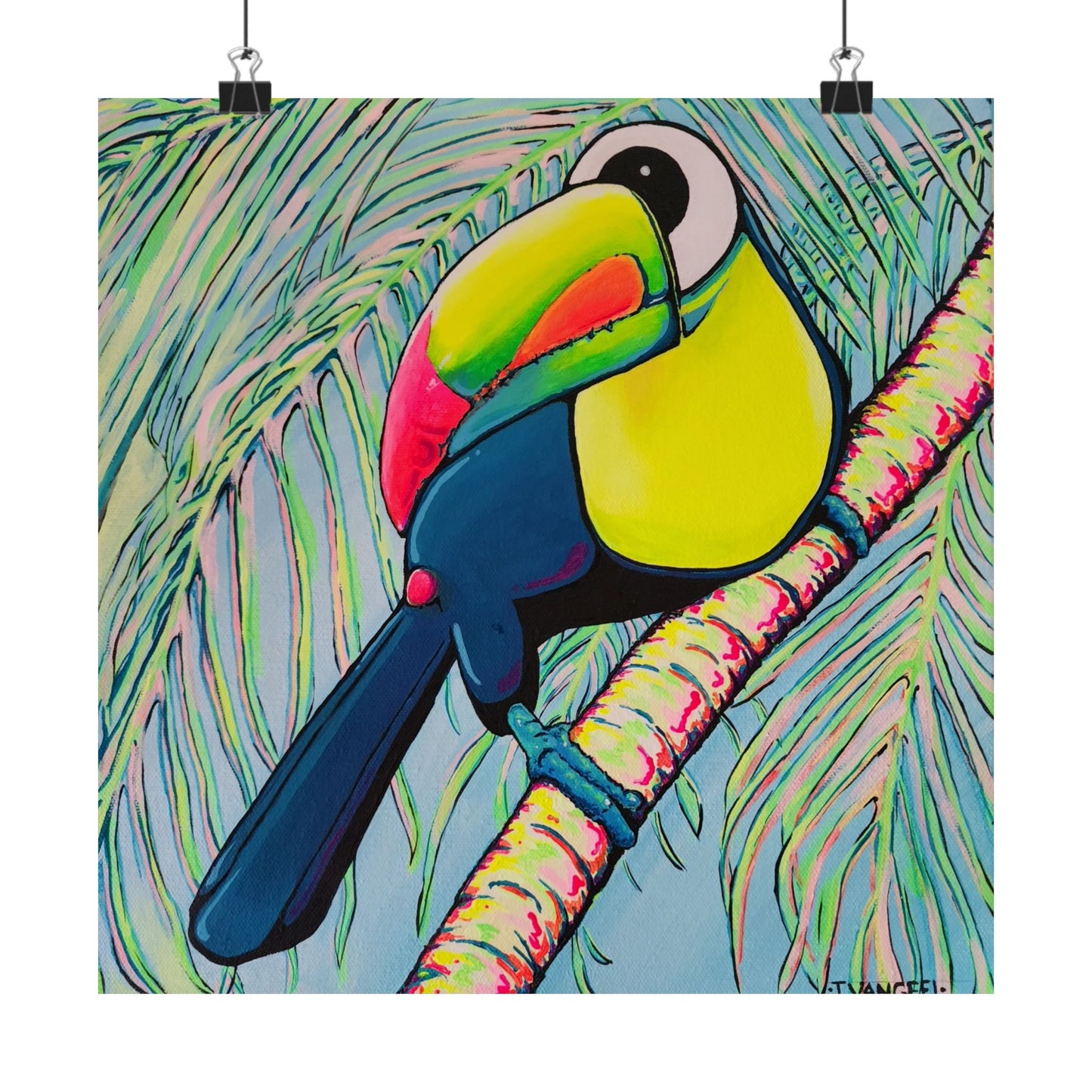 Cyclops Toucan Giclée Art Poster