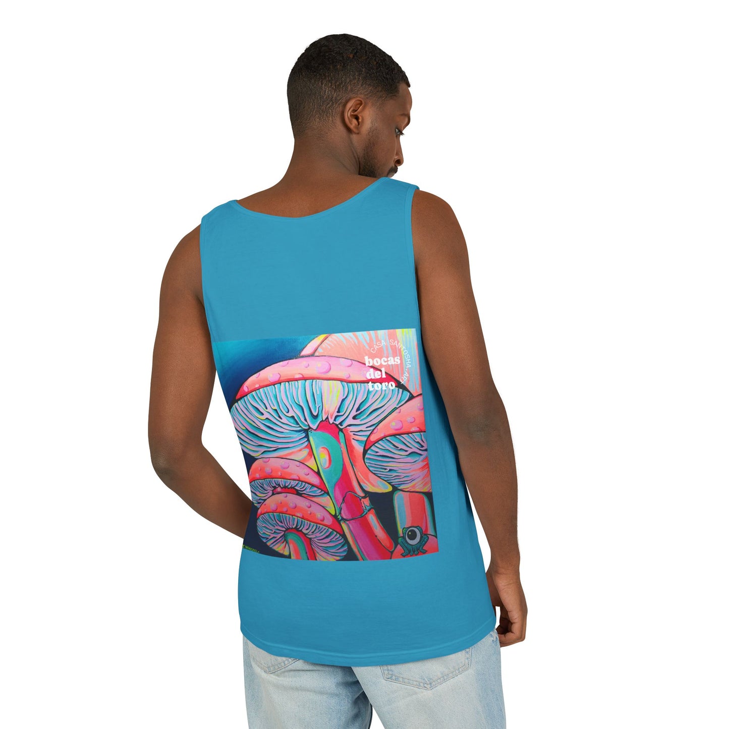 Unisex Trippy Mushrooms Tank Top - Perfect for Summer Vibes