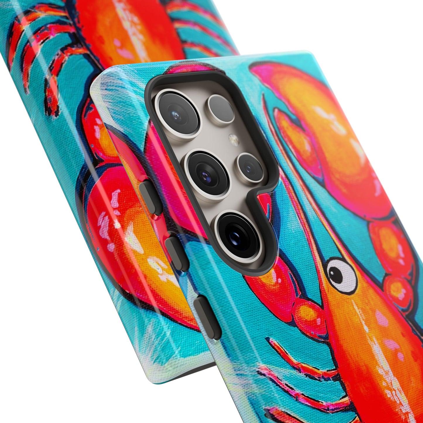 Neon Lobster Tough Phone Case