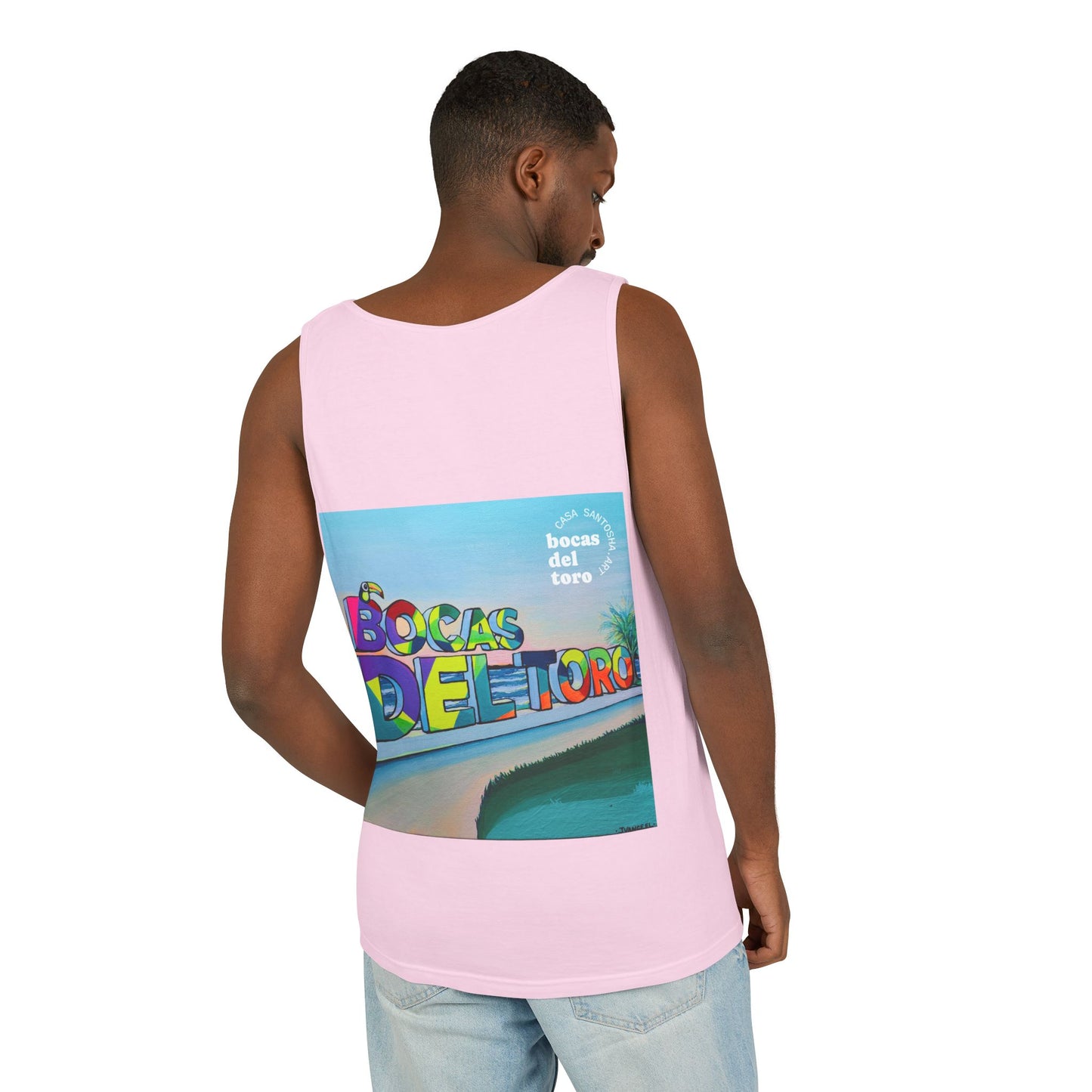 Unisex Bocas Del Toro Sign Tank Top - Perfect for Summer Vibes