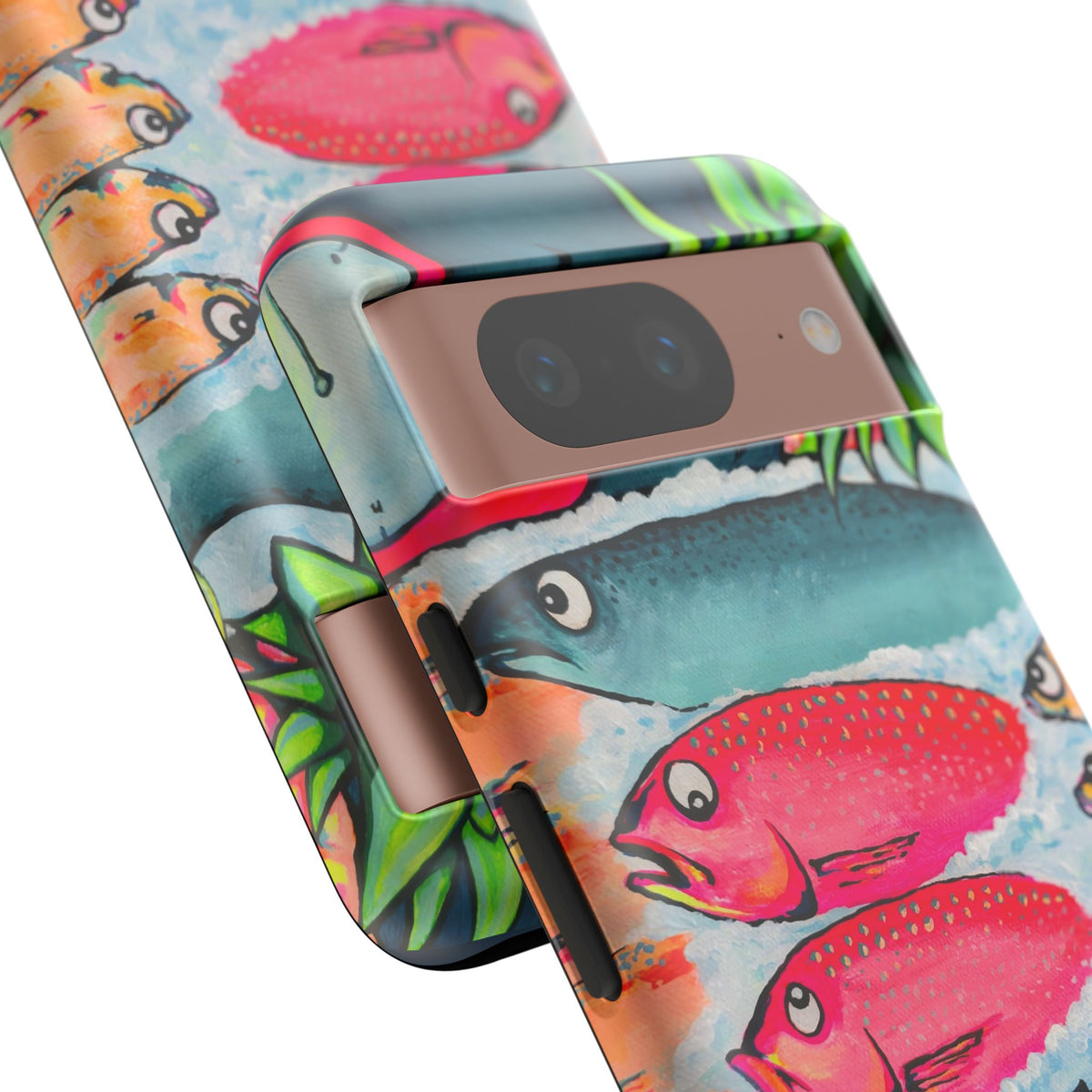 Neon Cabo Fish Market Tough Phone Case