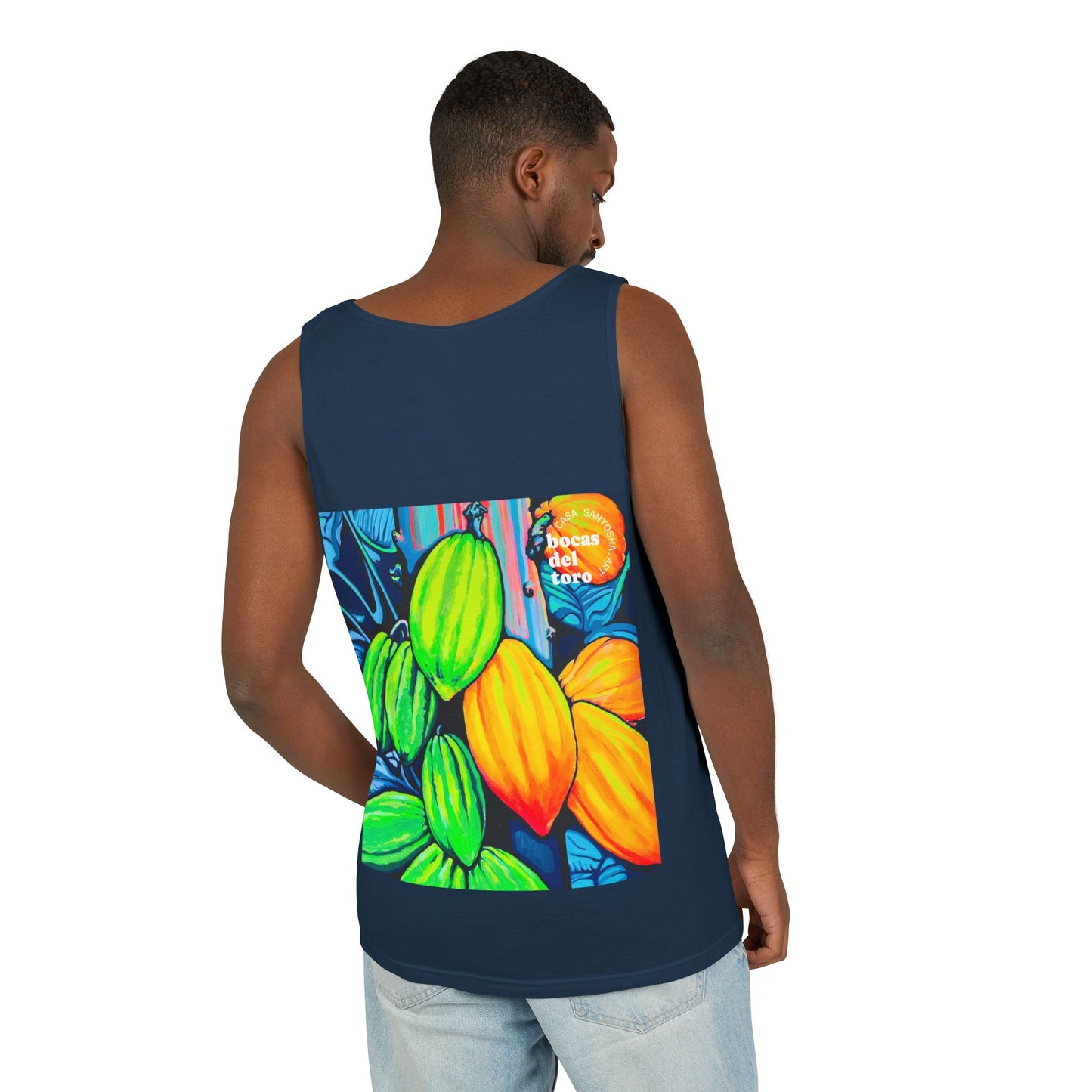 Unisex Neon Cacao Tank Top - Perfect for Summer Vibes