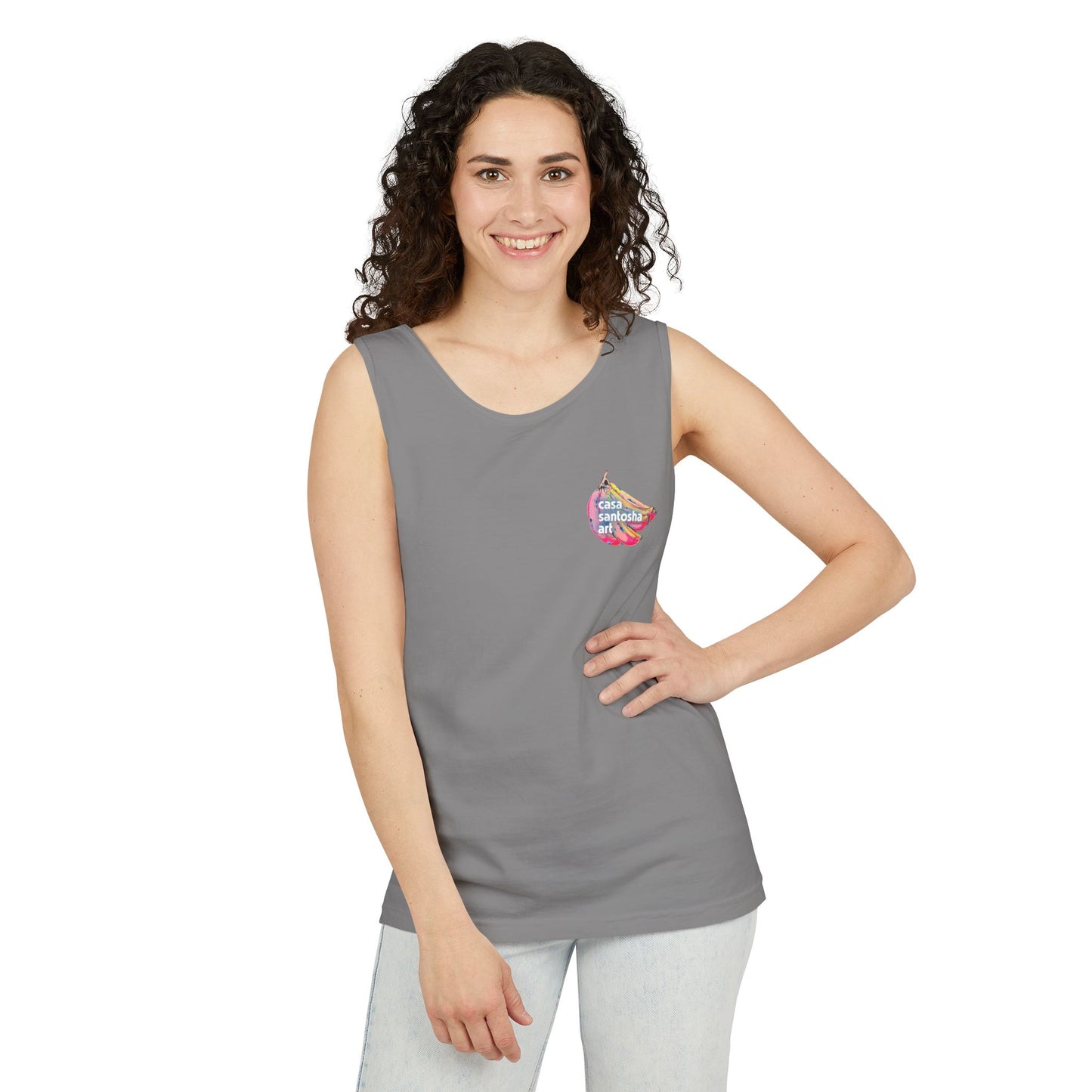 Unisex Neon Sardines Tank Top - Perfect for Summer Vibes