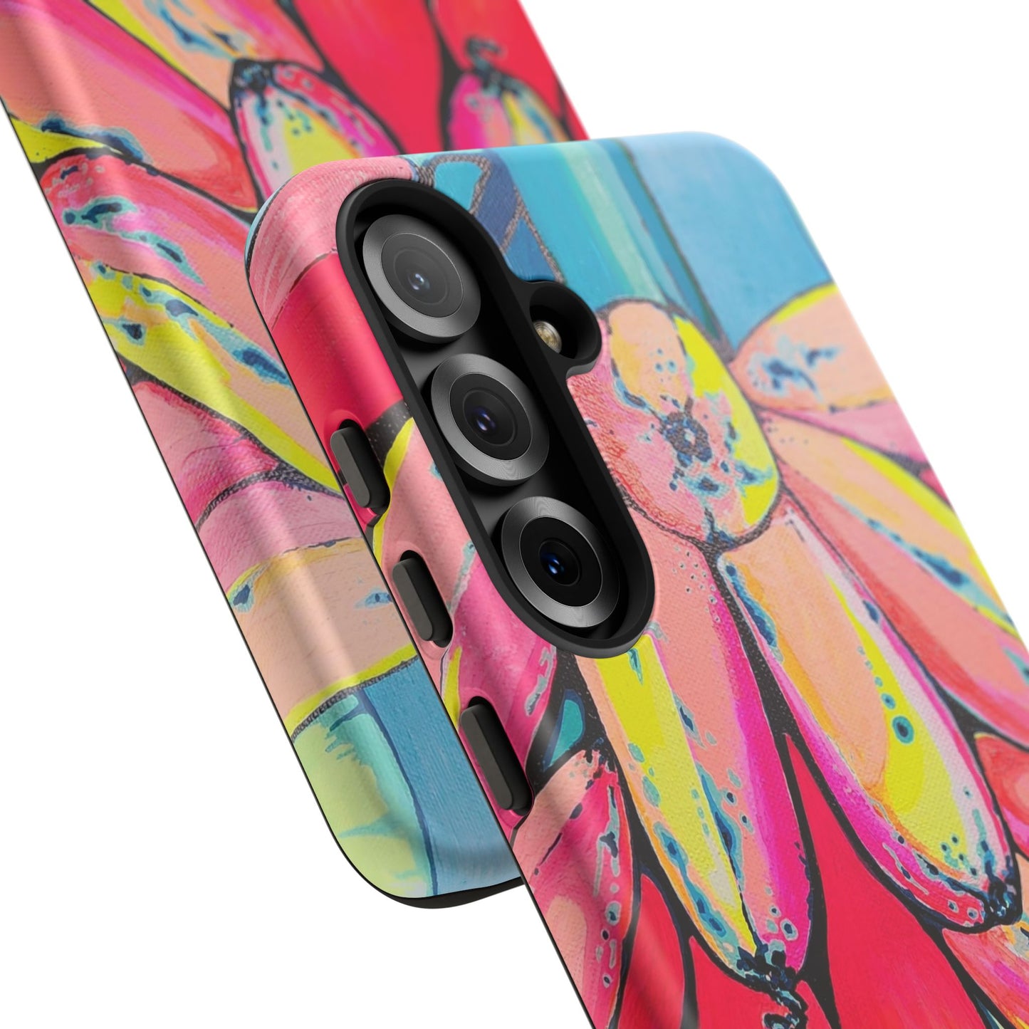 Neon Primitivo Bananas Tough Phone Case