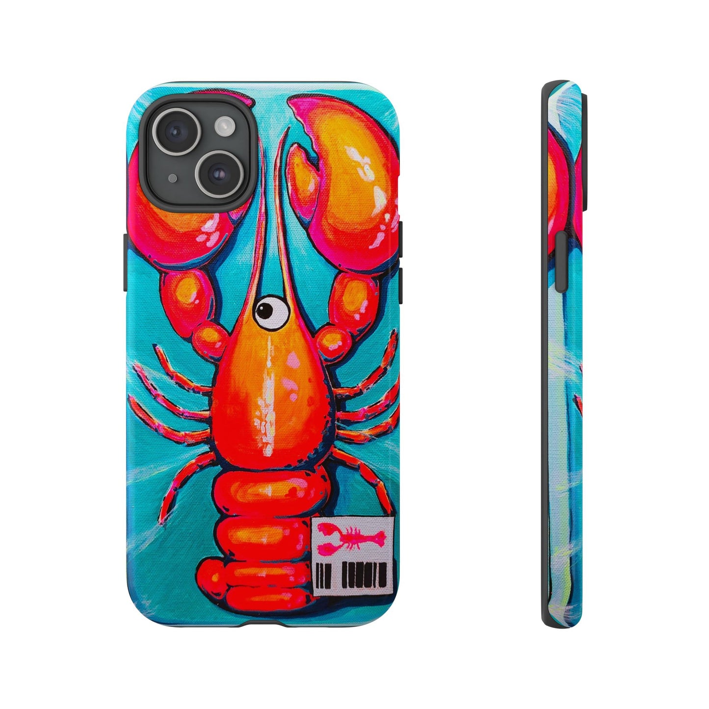 Neon Lobster Tough Phone Case