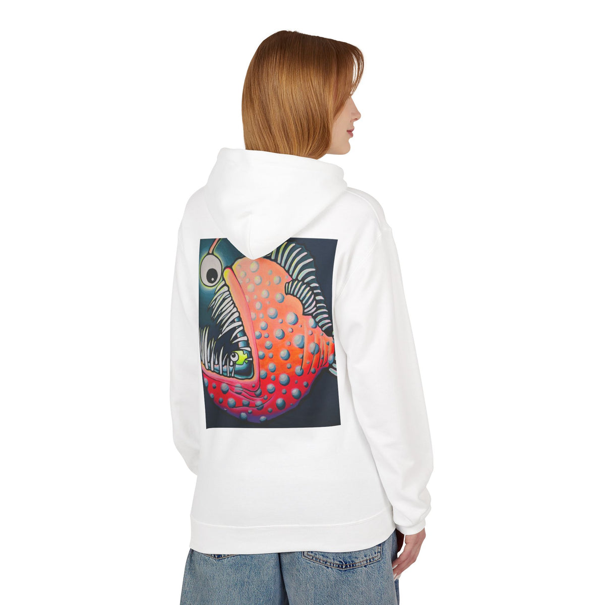 Unisex Cyclops Anglerfish Soft Hoodie