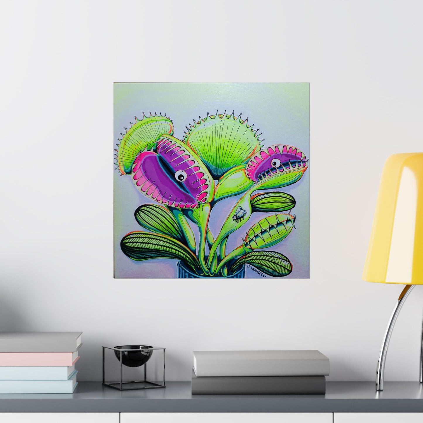 Cyclops Venus Fly Trap Giclée Art Poster