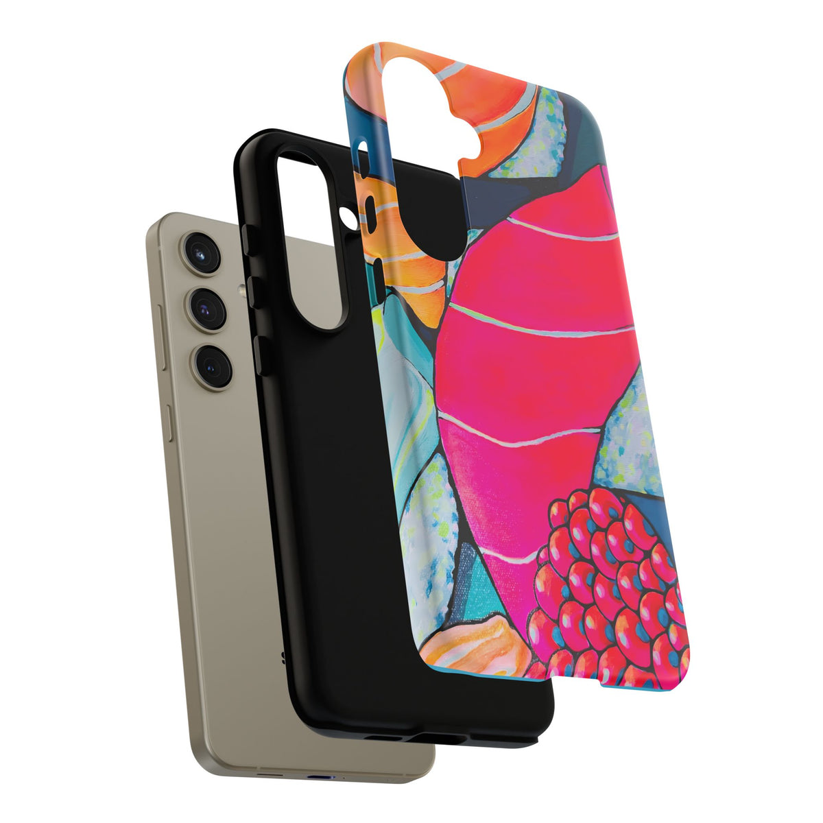 Coque de téléphone résistante Néon Sushi