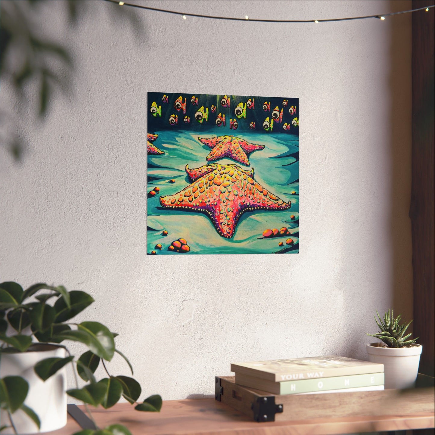 Cyclops Starfish Giclée Art Poster