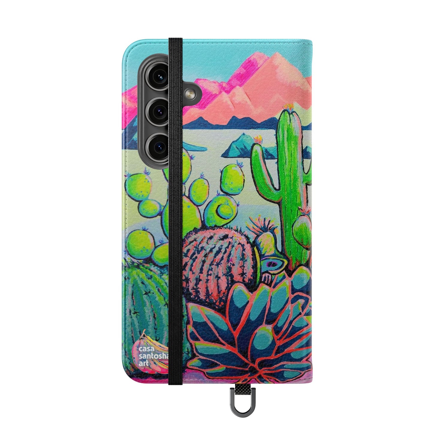 Cyclops Camel Flip Phone Case – Wallet Cover with Card Slots