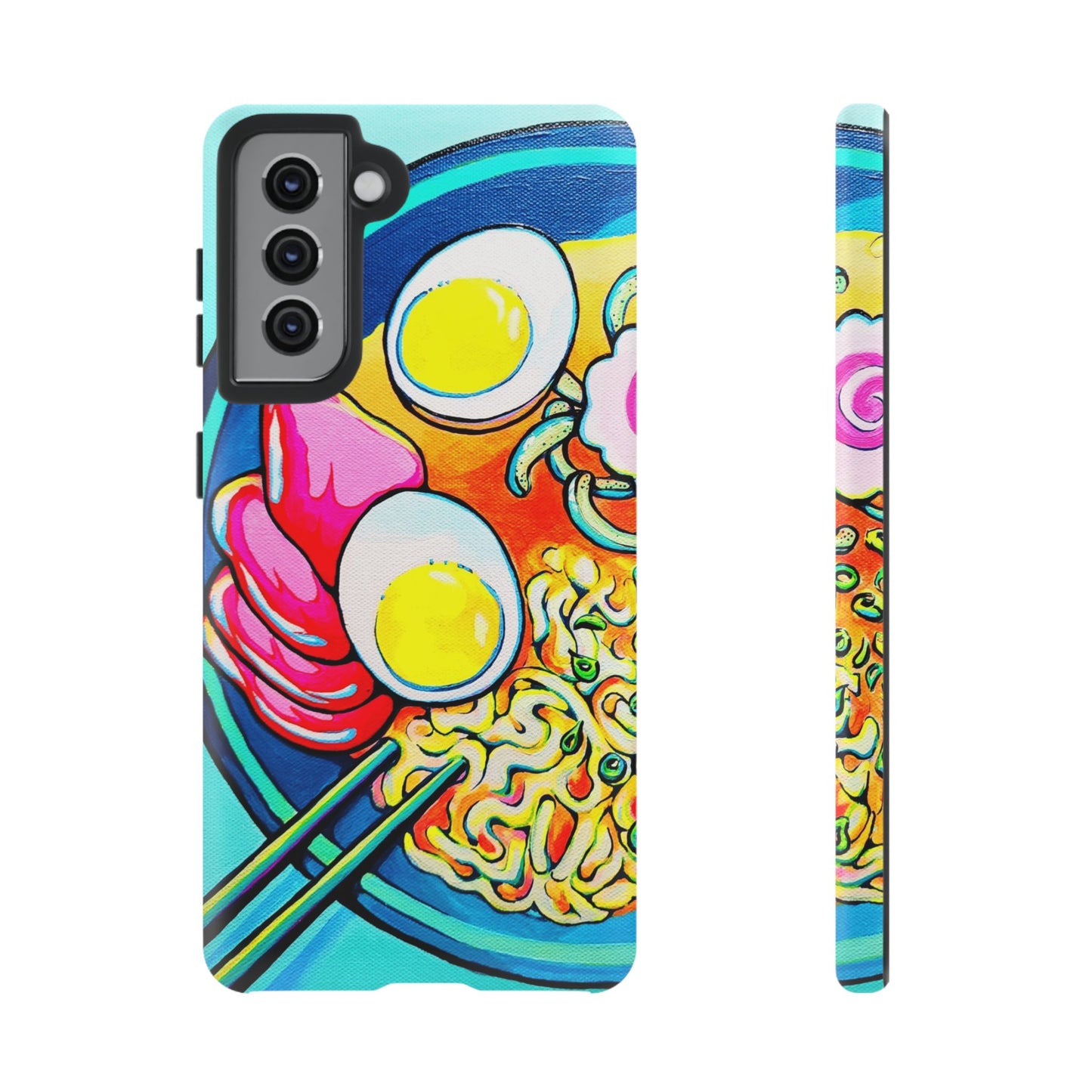 Neon Ramen Tough Phone Case