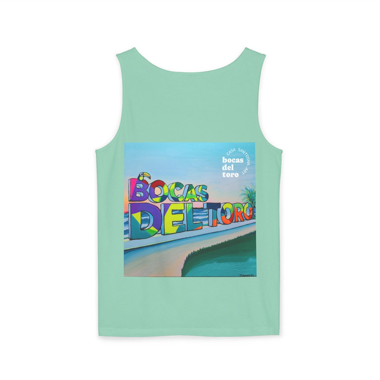 Unisex Bocas Del Toro Sign Tank Top - Perfect for Summer Vibes