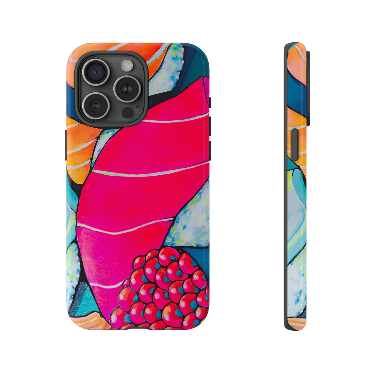 Coque de téléphone résistante Néon Sushi