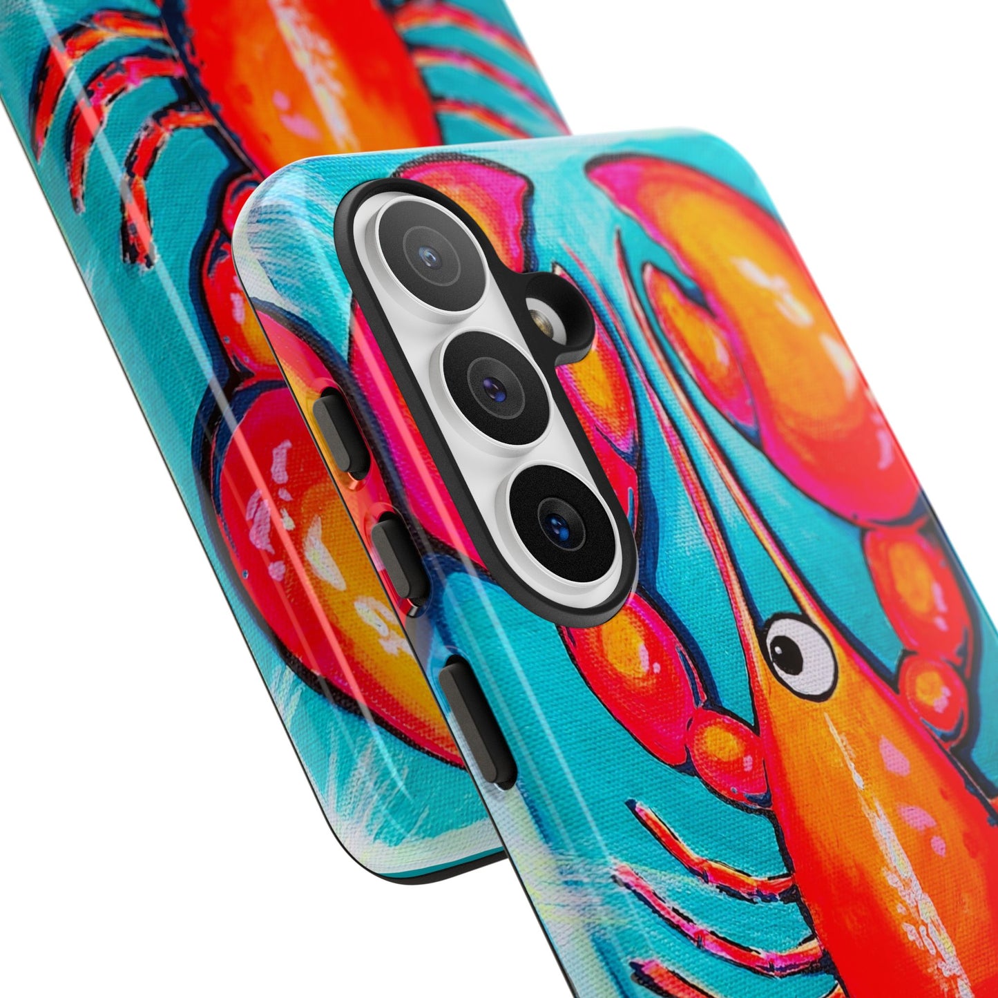 Neon Lobster Tough Phone Case
