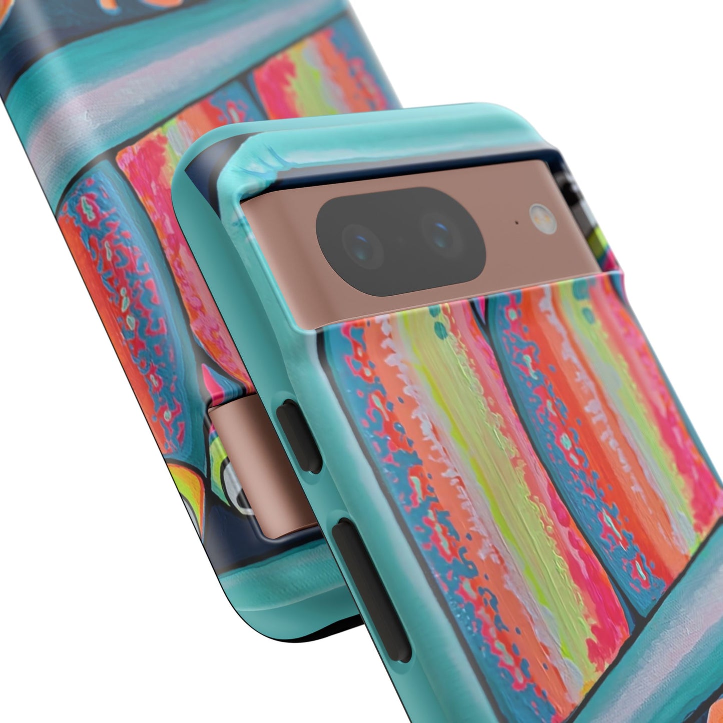 Neon Sardines Tough Phone Case