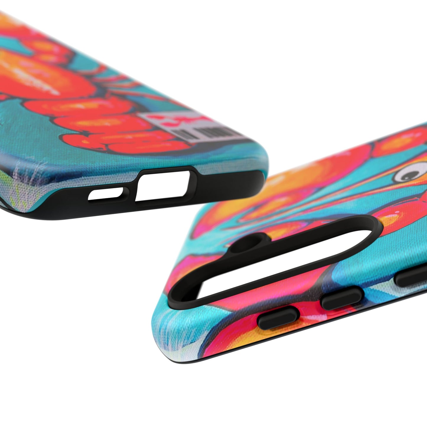 Neon Lobster Tough Phone Case