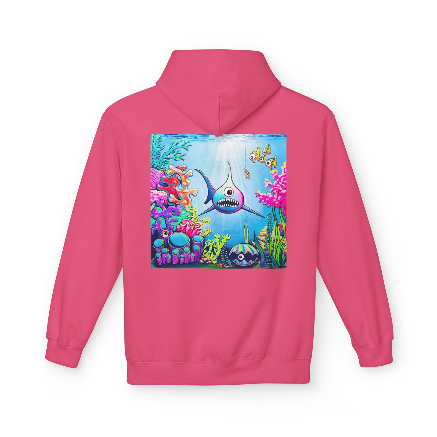Unisex Cyclops Shark Soft Hoodie