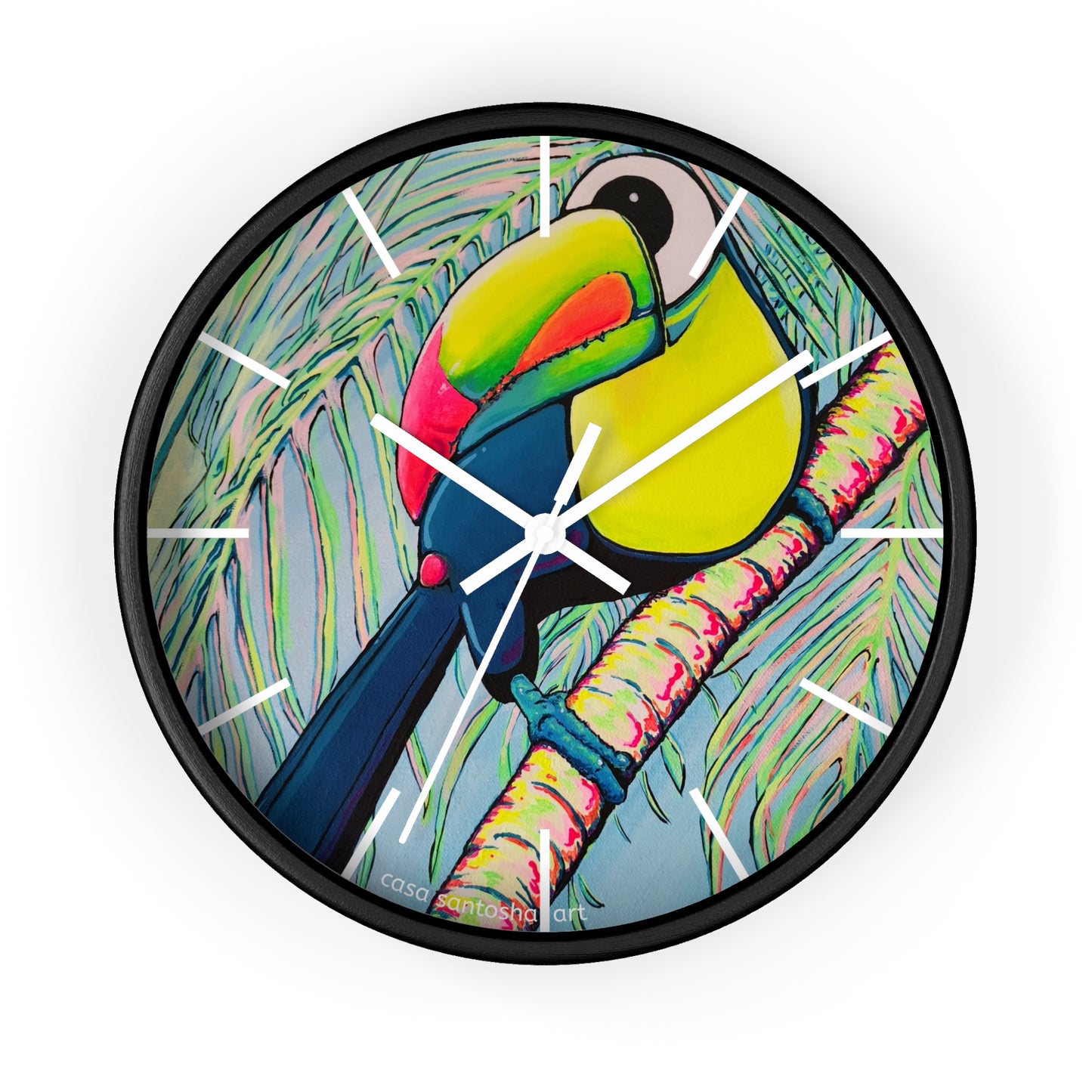 Cyclops Toucan Pop Art Wall Clock