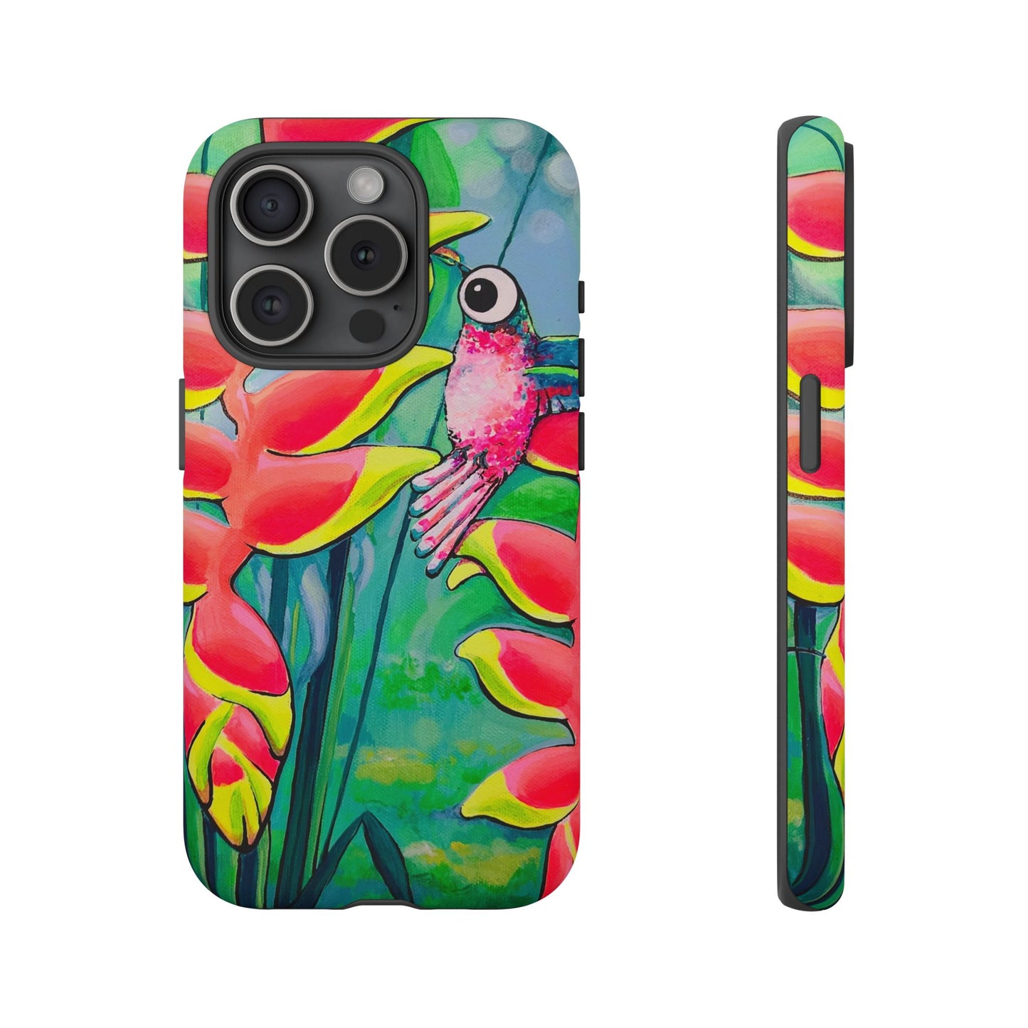 Cyclops Hummingbirds Tough Phone Case