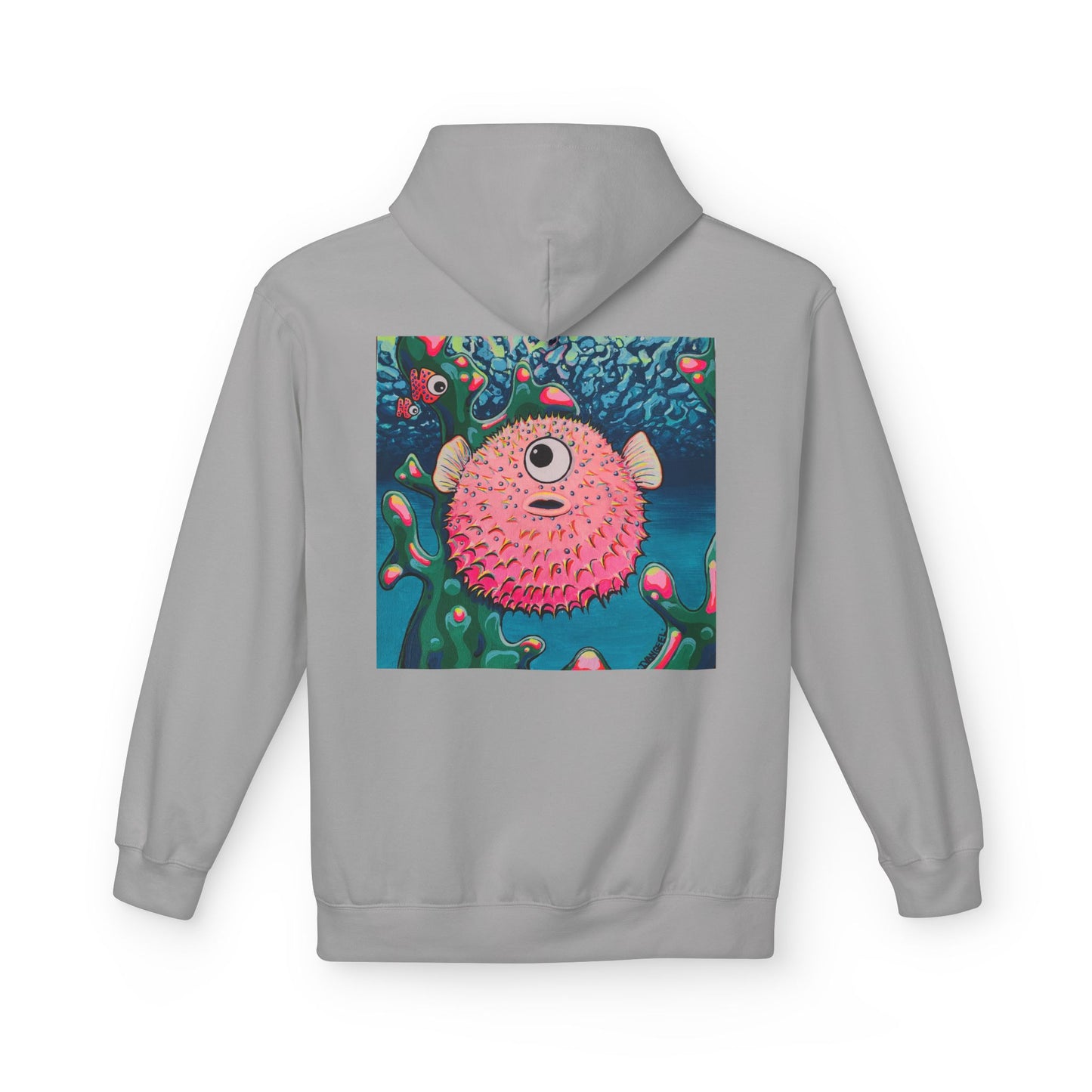 Unisex Cyclops Pufferfish Soft Hoodie